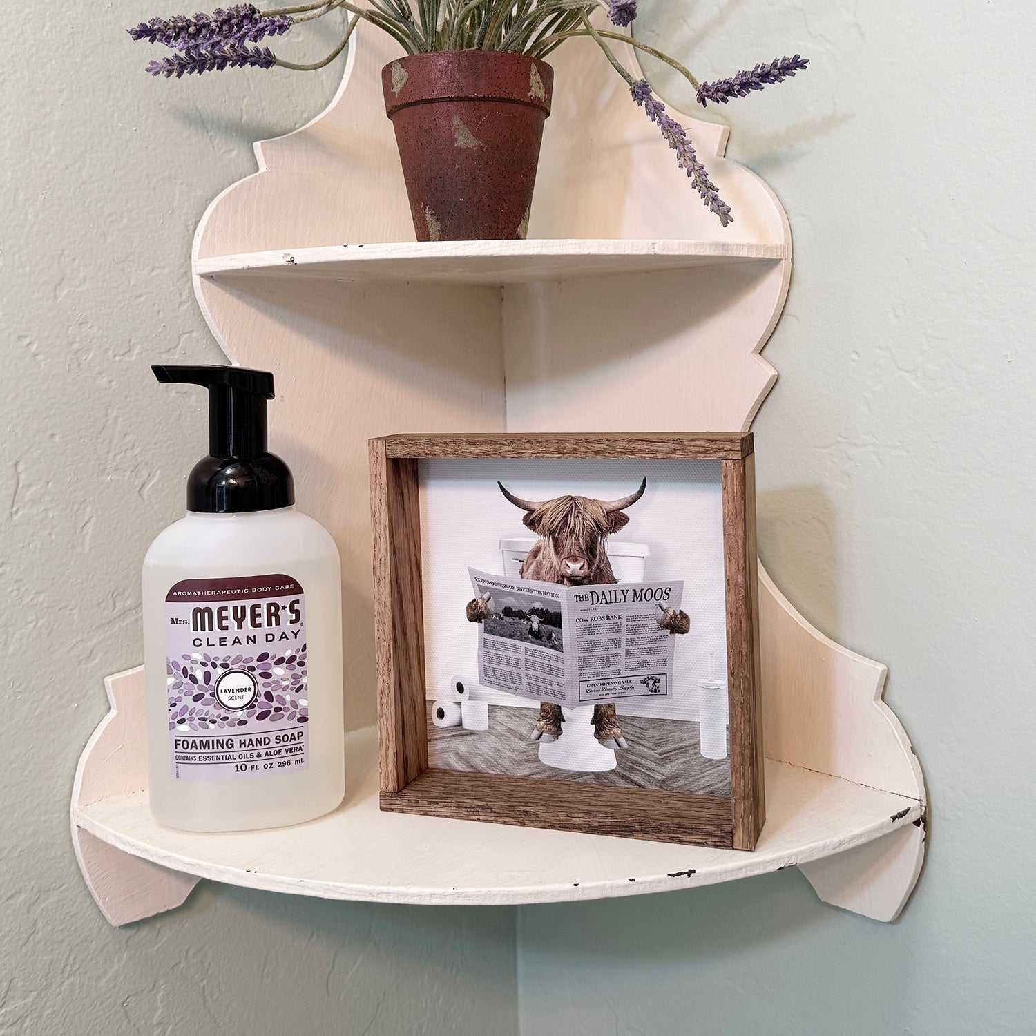 Bathroom Home Decor Wood Signs