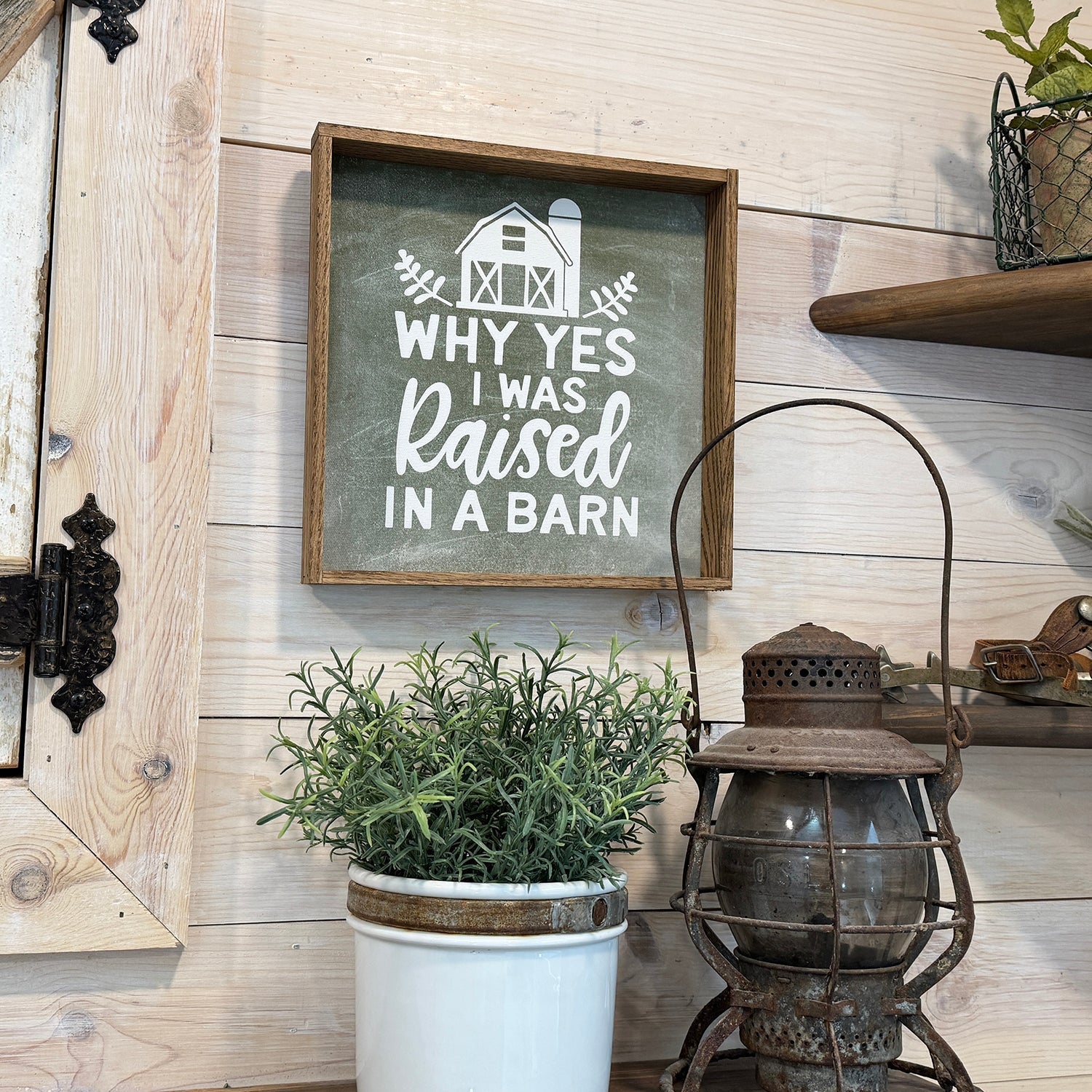 Farm Home Decor Wall Art Wood Sign