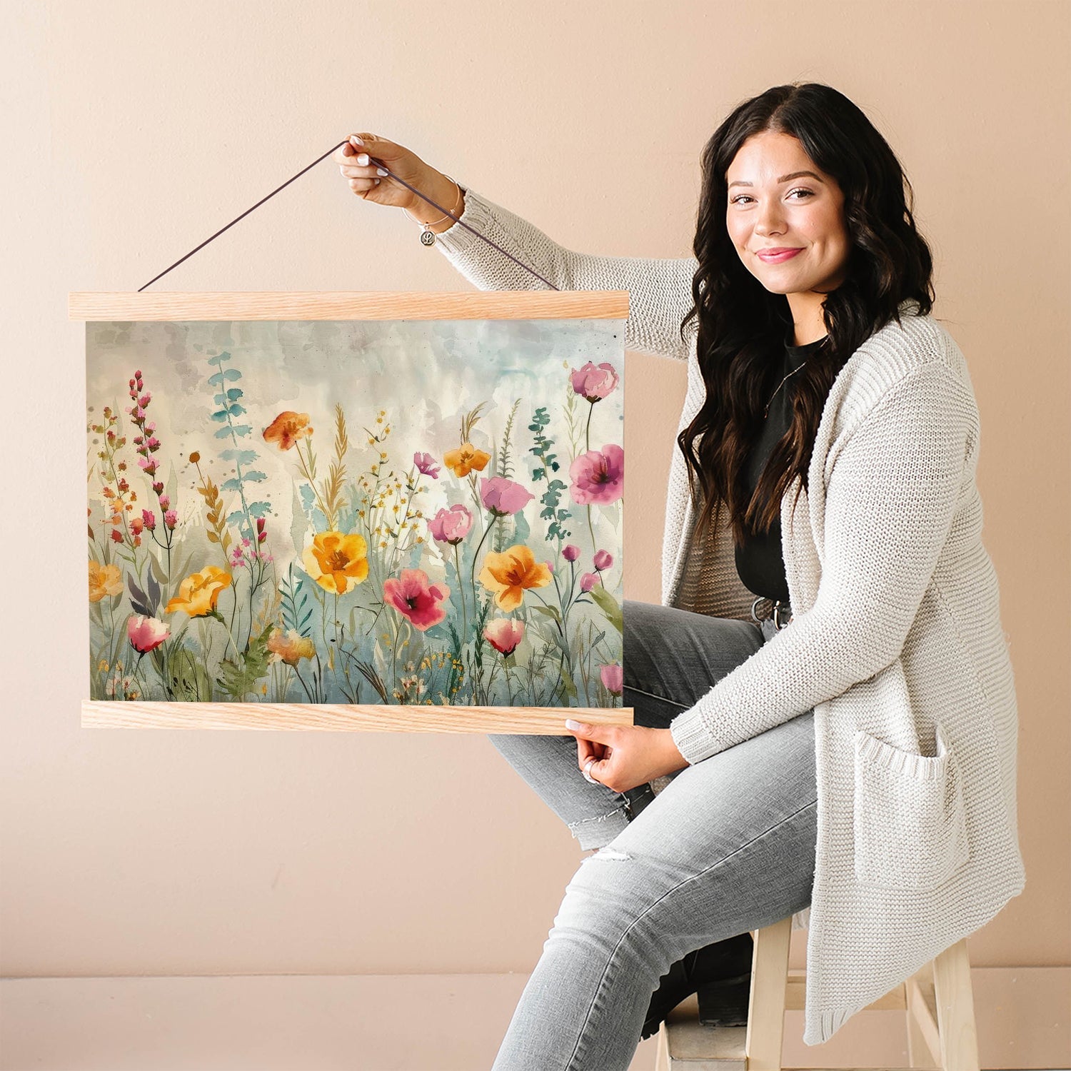 Floral Scenery Wall Art Home Decot