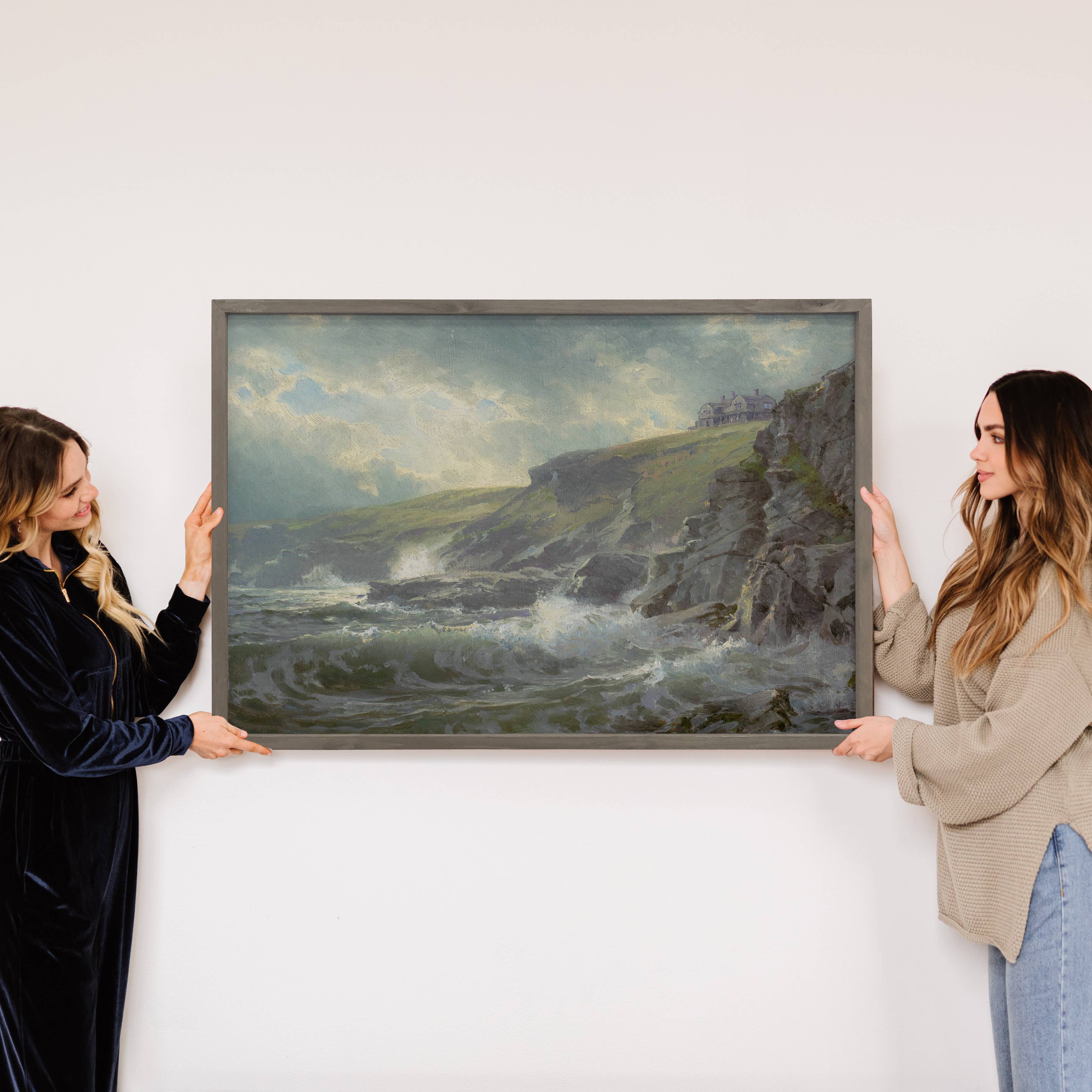 Newport Rhode Island - Nature Landscape Canvas - Wood Framed