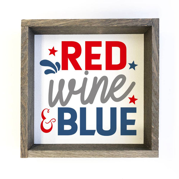 July 4th Signs- Red White & Blue- Funny July 4th