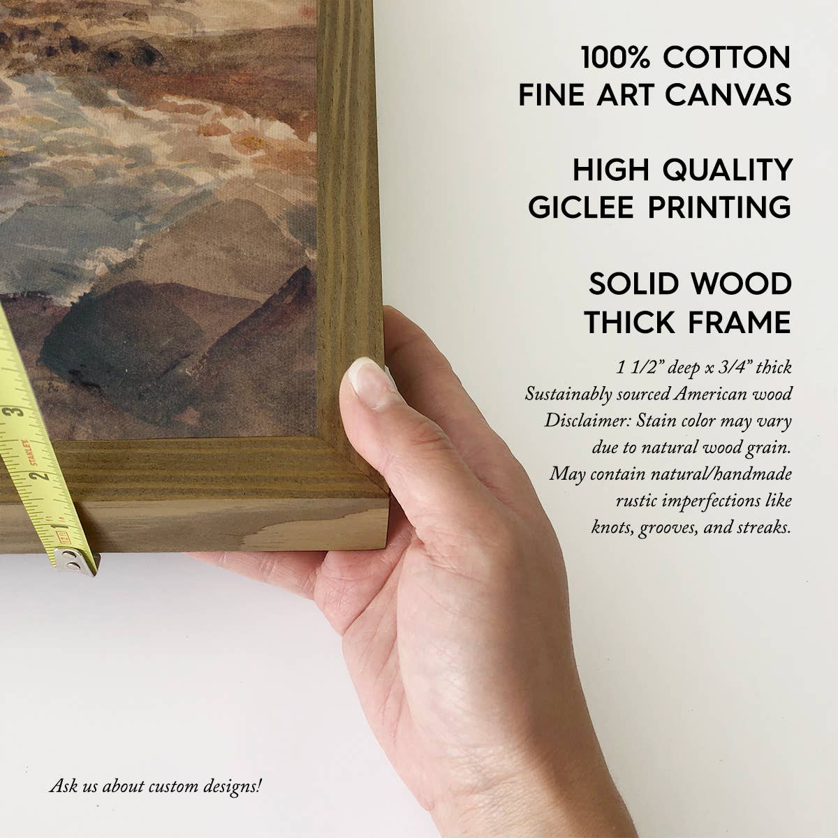 Fall in Yorkshire - Fall Landscape Canvas Art - Wood Framed