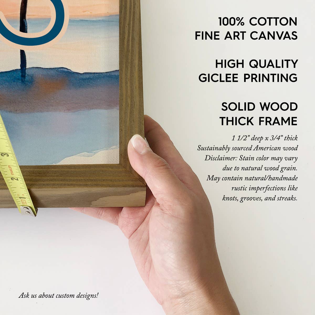 Custom Five Palm Trees Beach - Naples Custom Wall Art