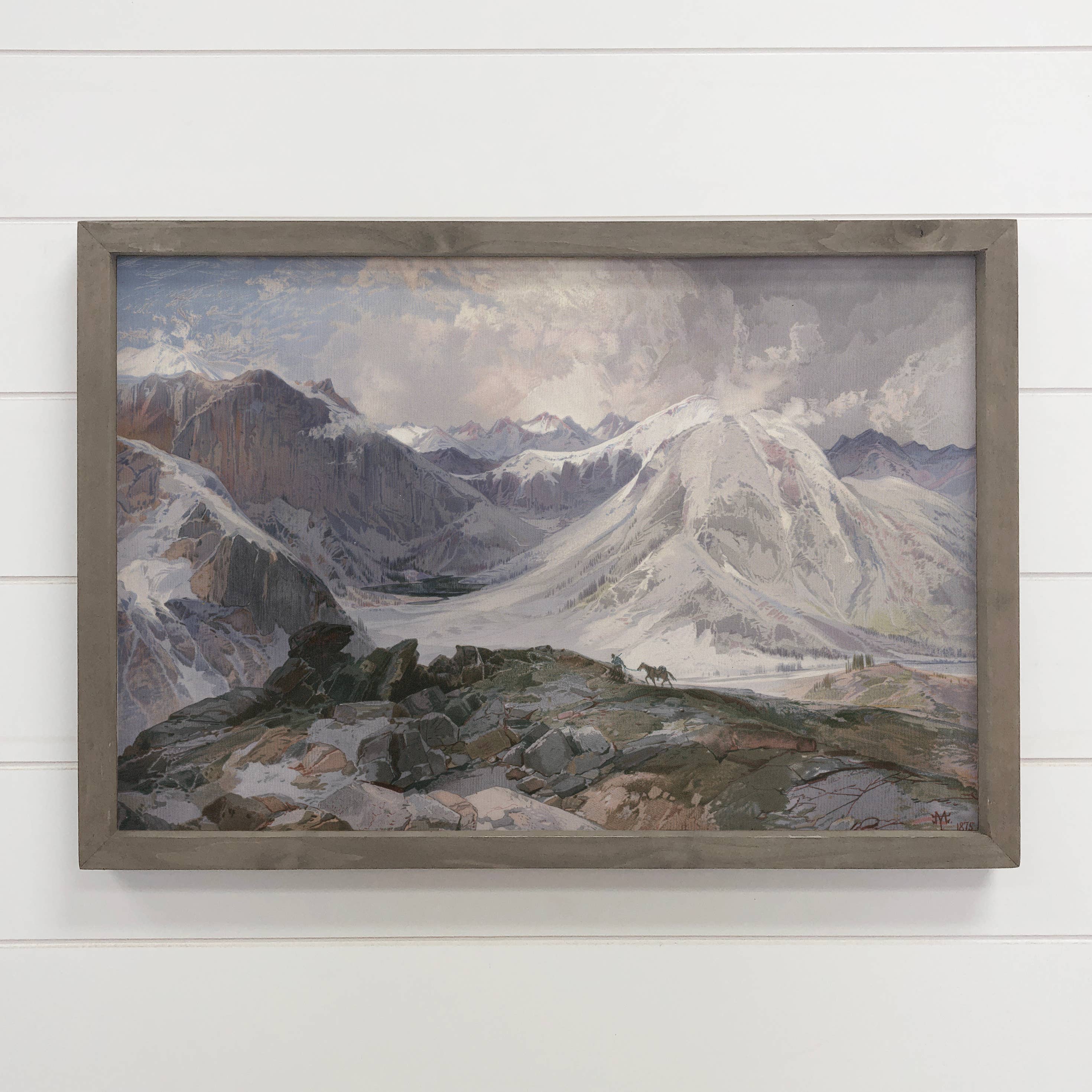 Rocky Mountains Colorado - Mountain Landscape Canvas Art