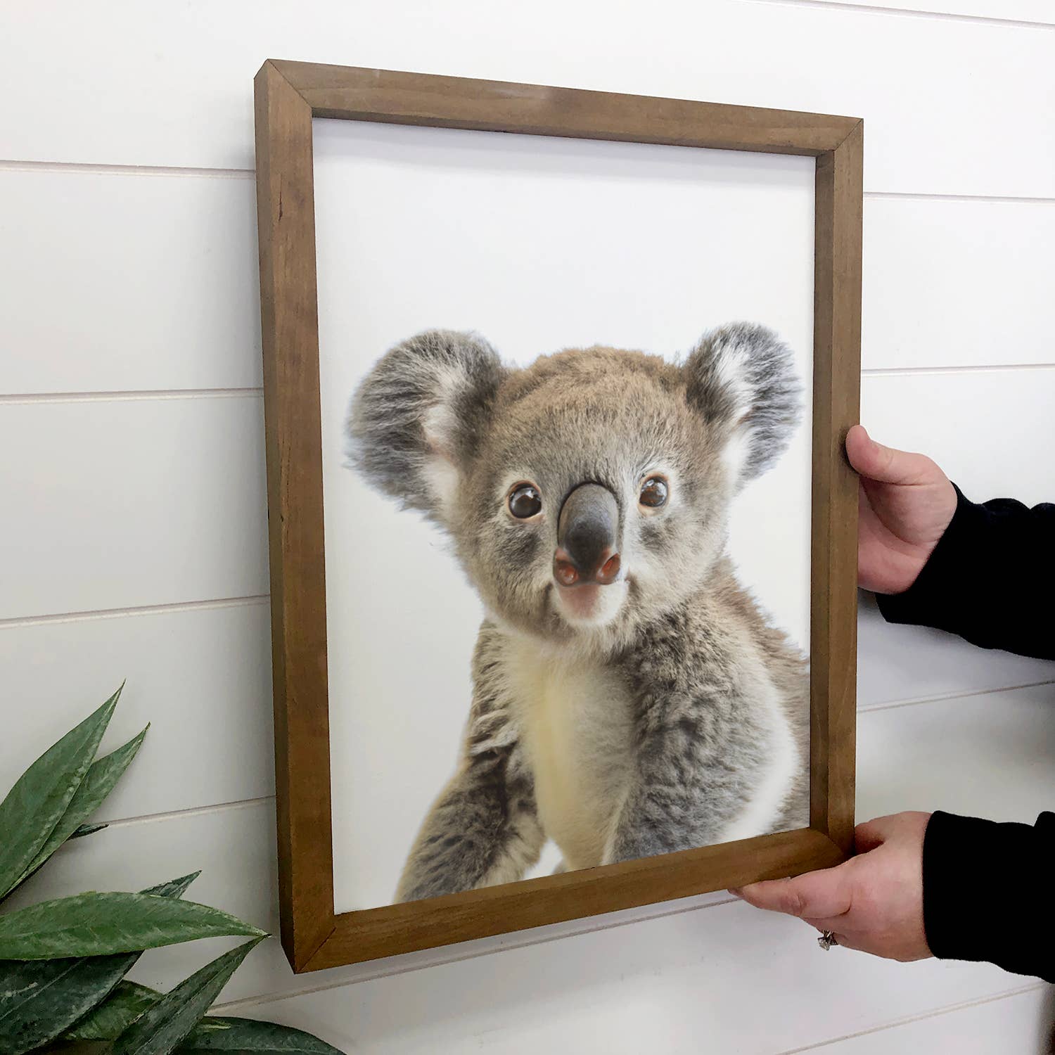 Cute Baby Koala Wood Sign Animal Wall Art
