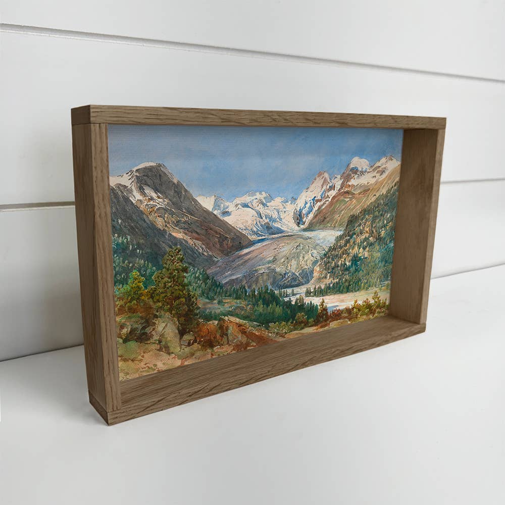 Eastern Switzerland Mountains - Mountain Landscape Wall Art
