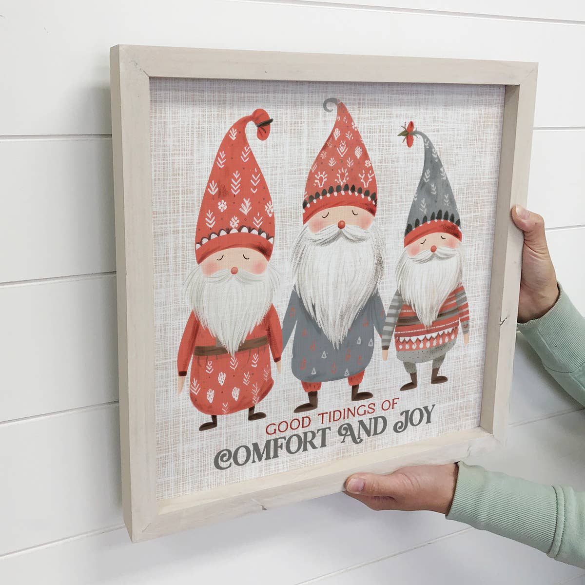 Good Tidings of Comfort and Joy Gnomes - Christmas Gnomes