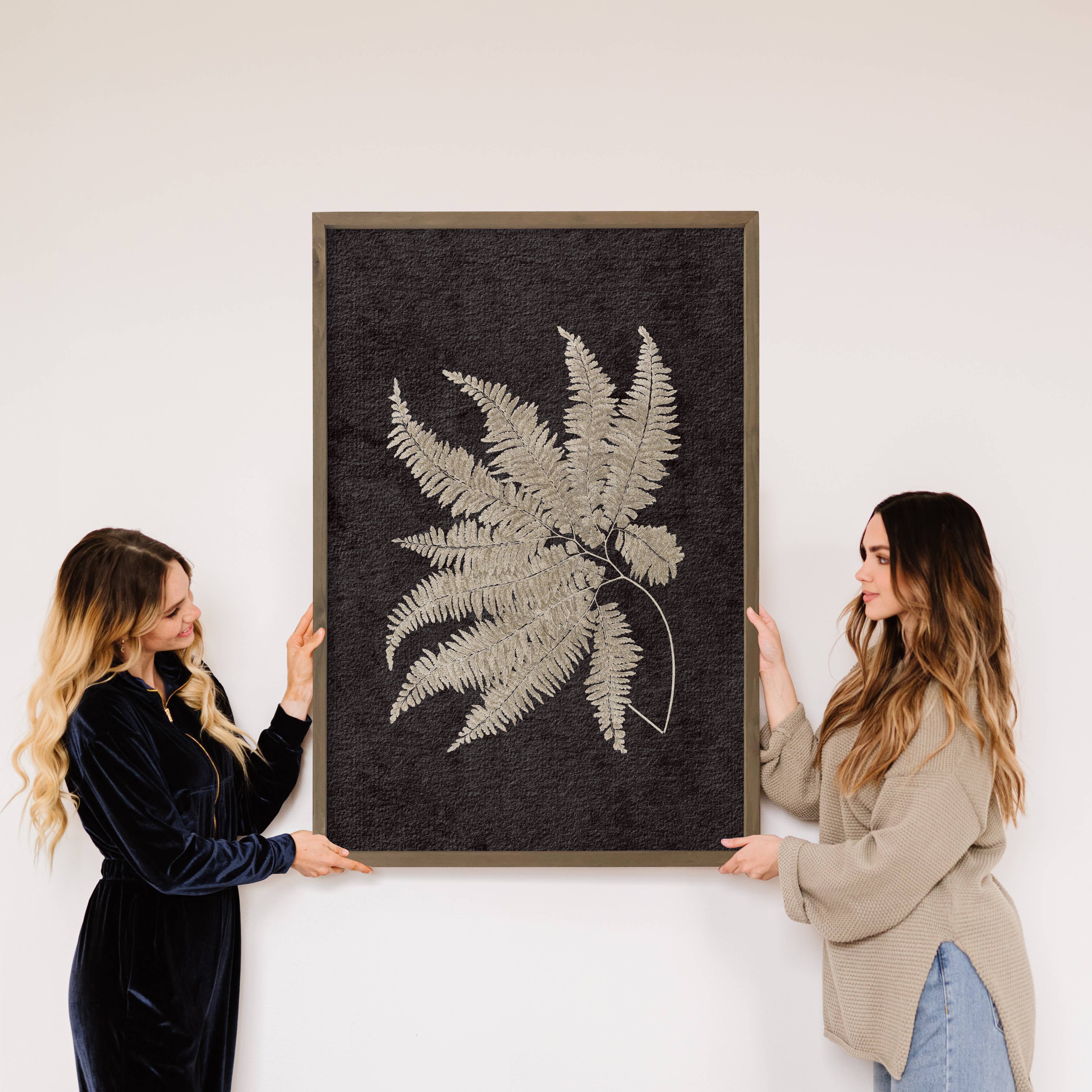 Fern Leaf II - Framed Nature Wall Art - Ranch House Wall Art