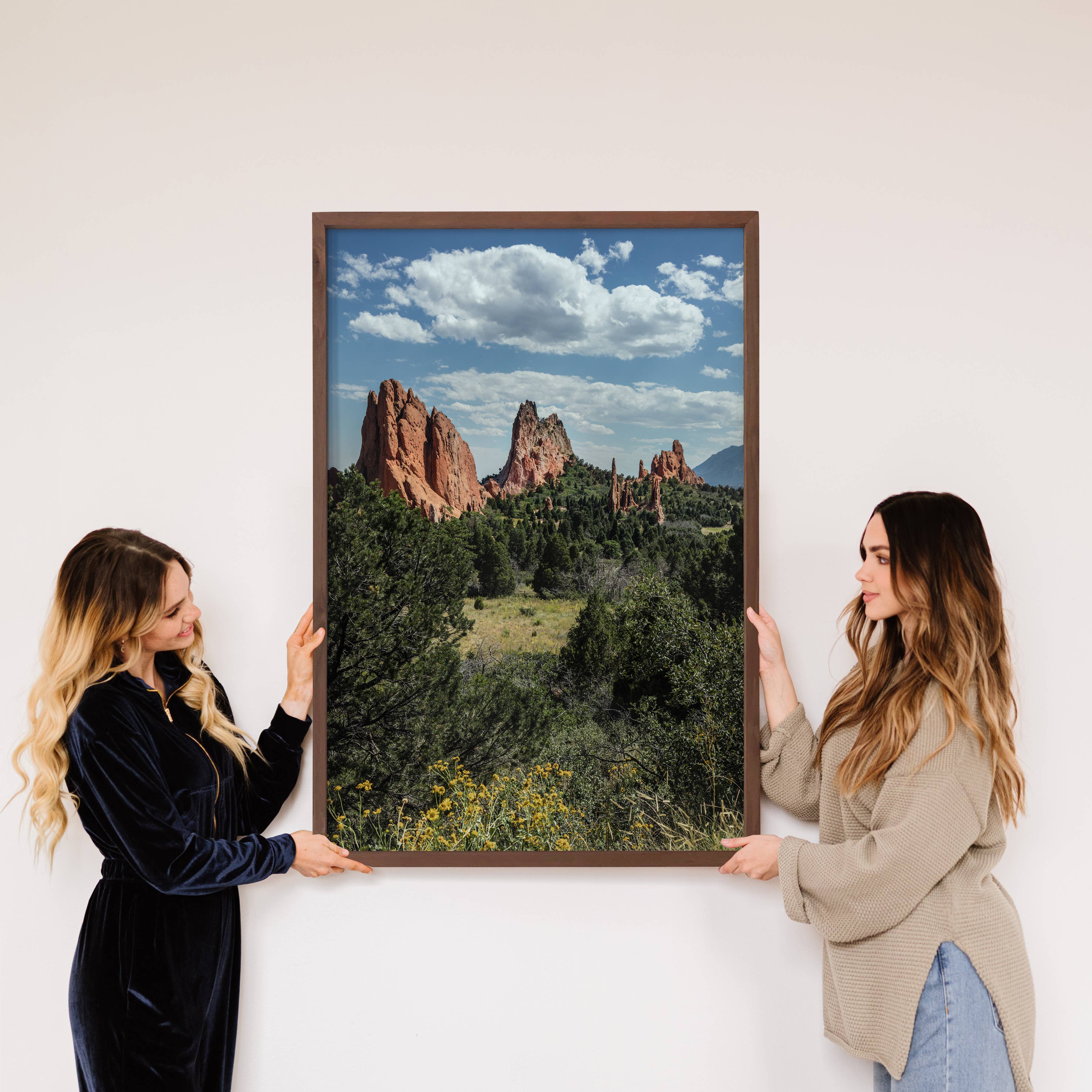 Garden of the Gods Colorado - Landscape Canvas Art -