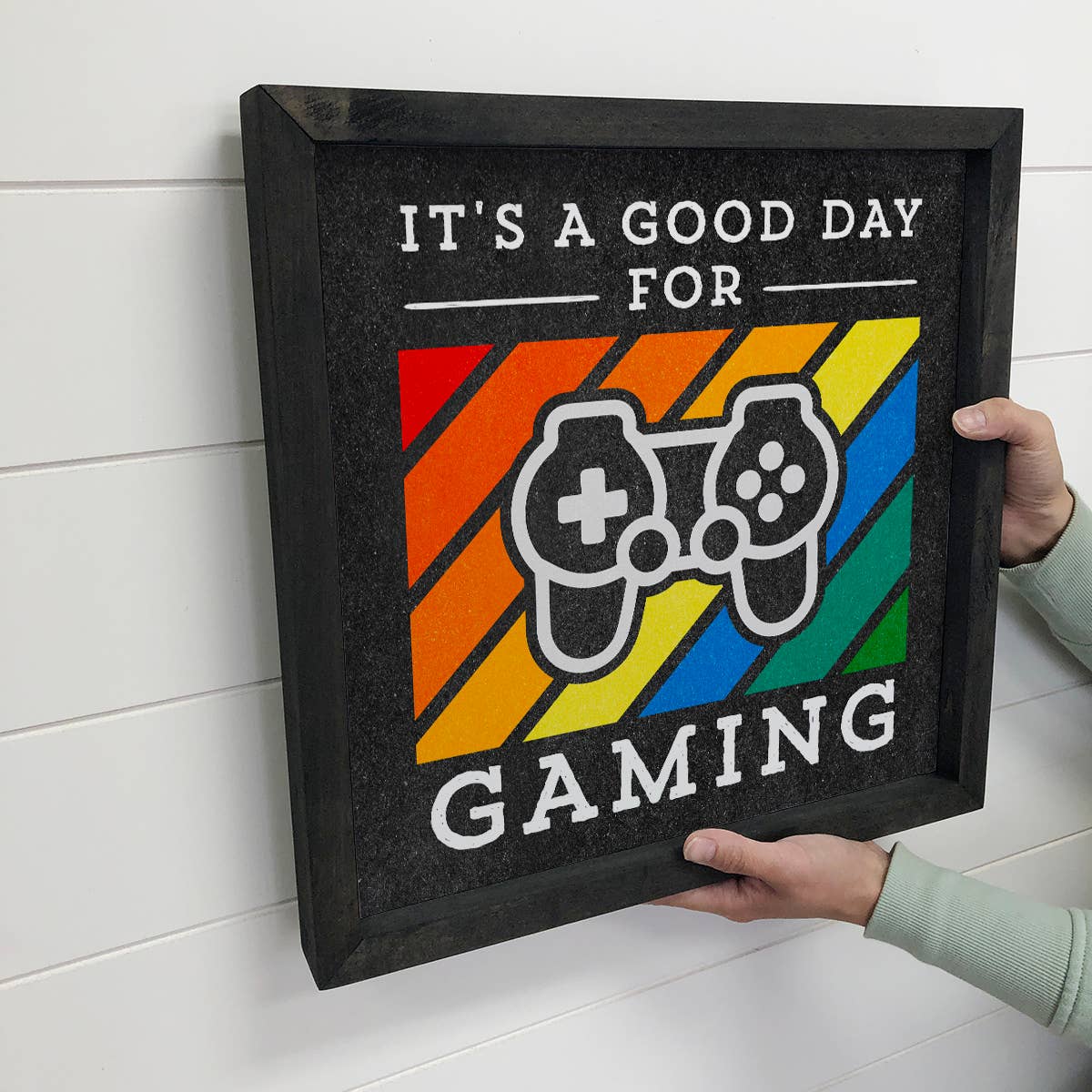 Gamer Kids- Good Day for Gaming- Cute Boys Room Decor
