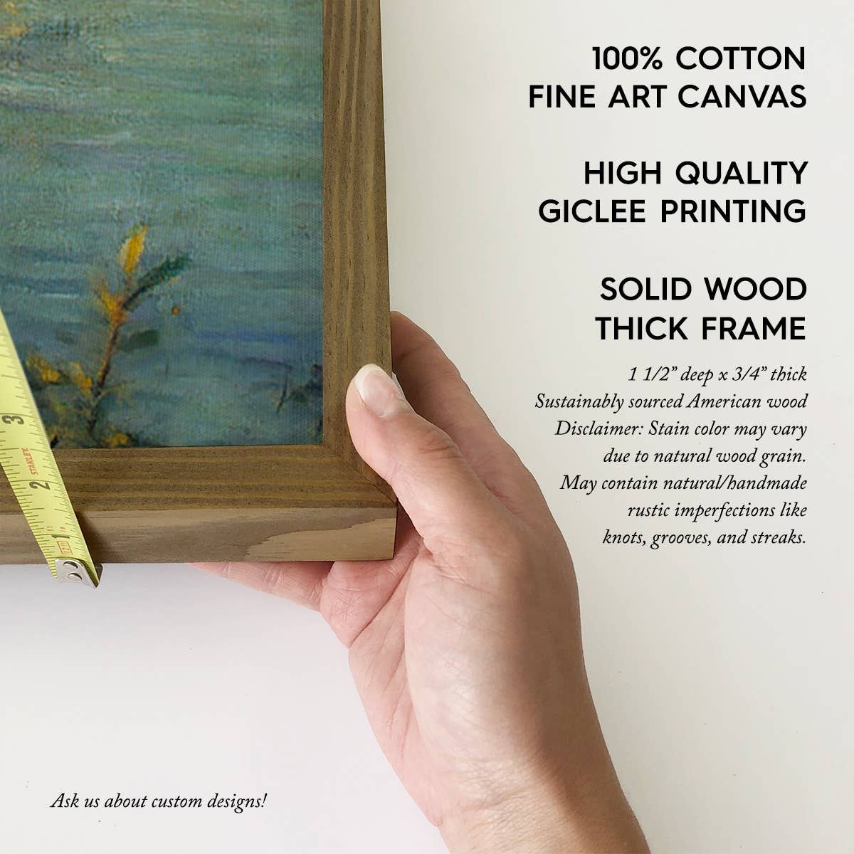 The Pack Train - Cowboy Canvas Art - Wood Framed Decor