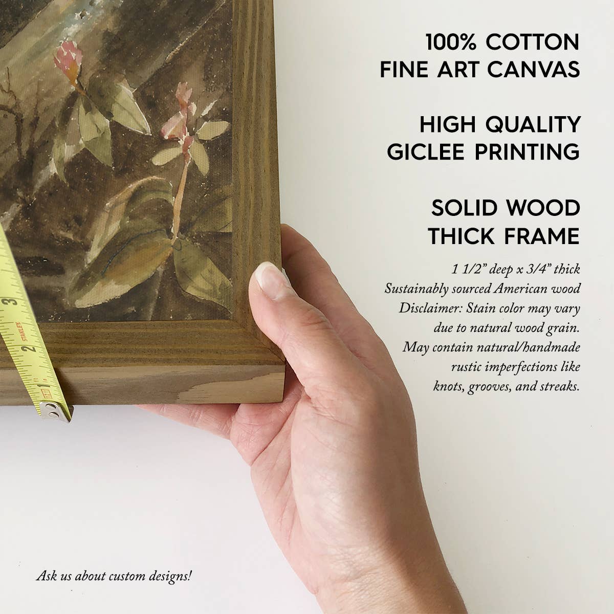 Whidbey Island Painting - Nature Landscape Canvas Art