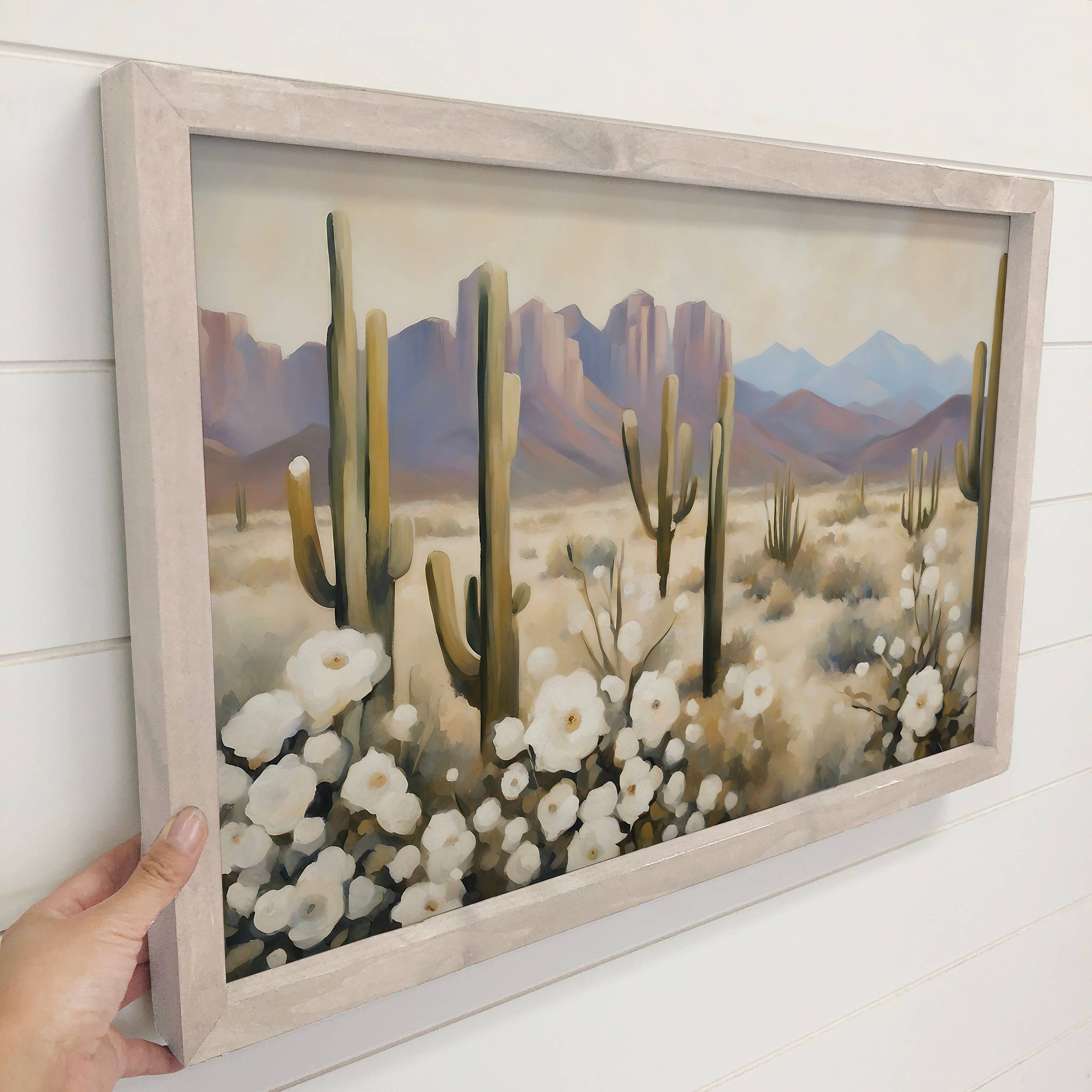 Enchanting Arizona Desert - Desert Landscape Canvas Art