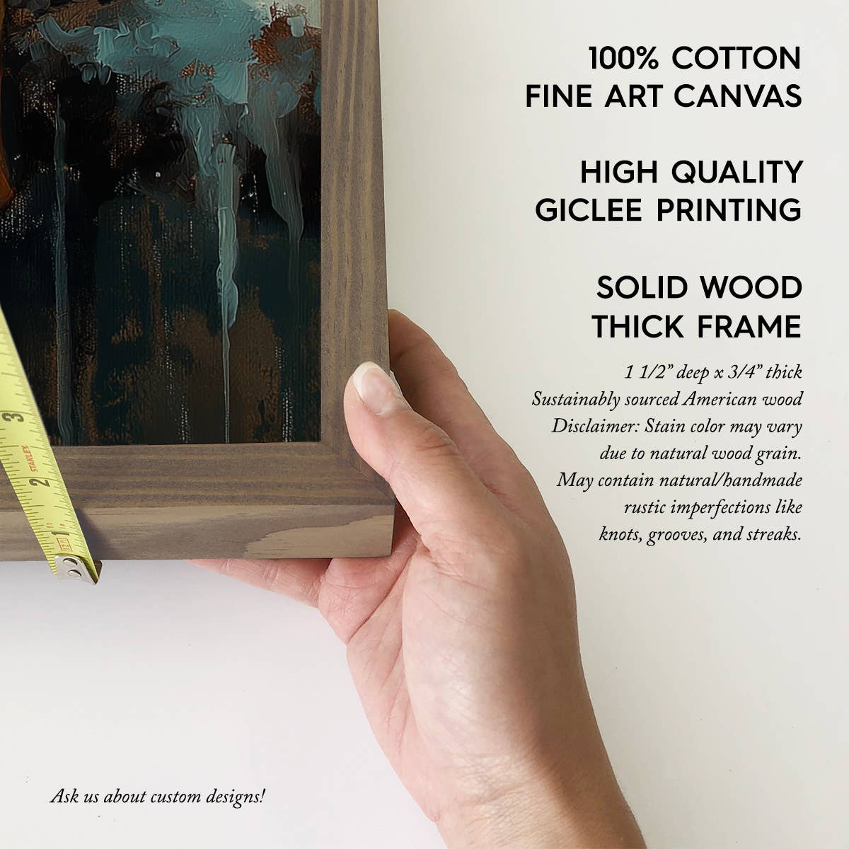 Christmas Santa Frogs - Christmas Animals Canvas Art