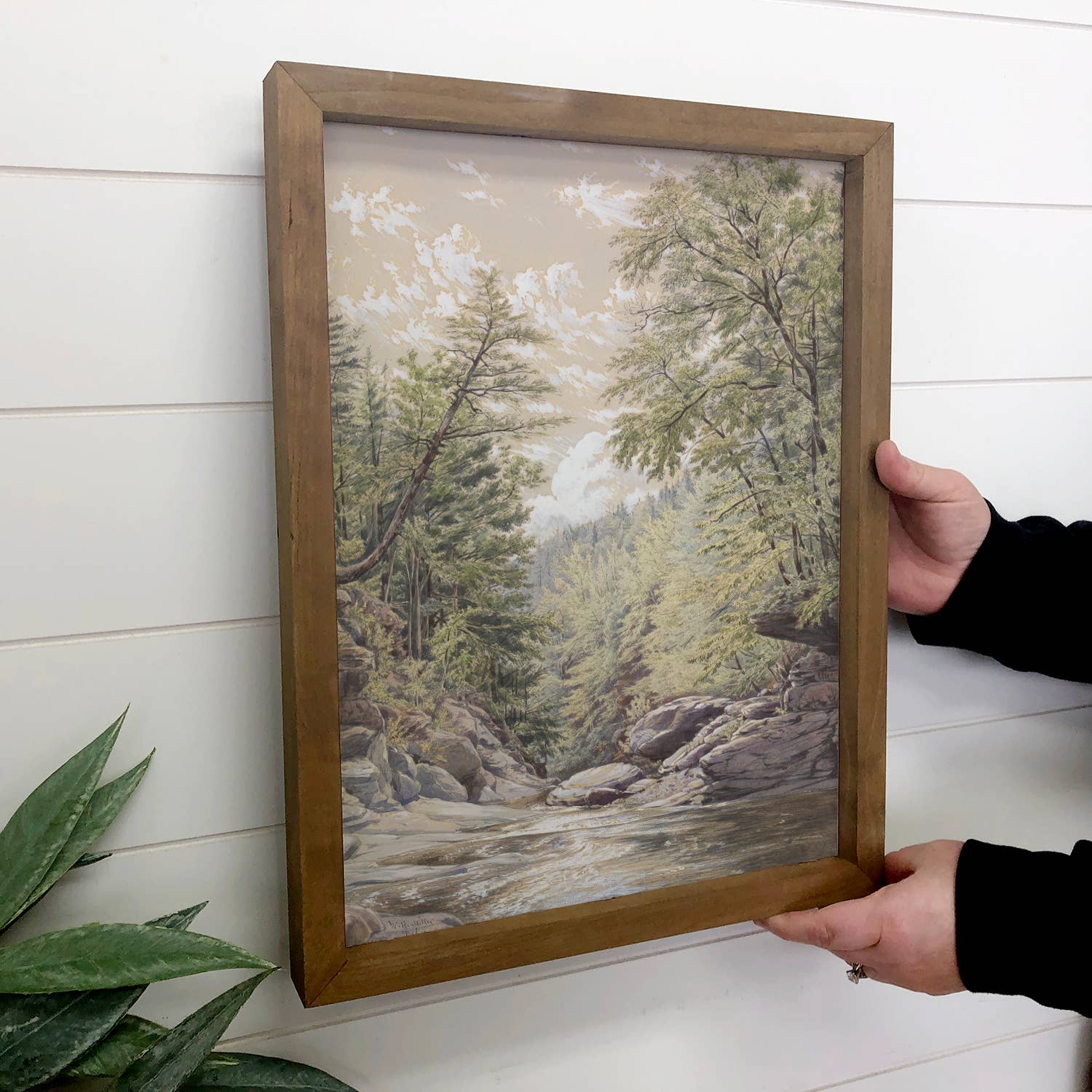 Palenville New York - Mountain Landscape Canvas Art - Framed