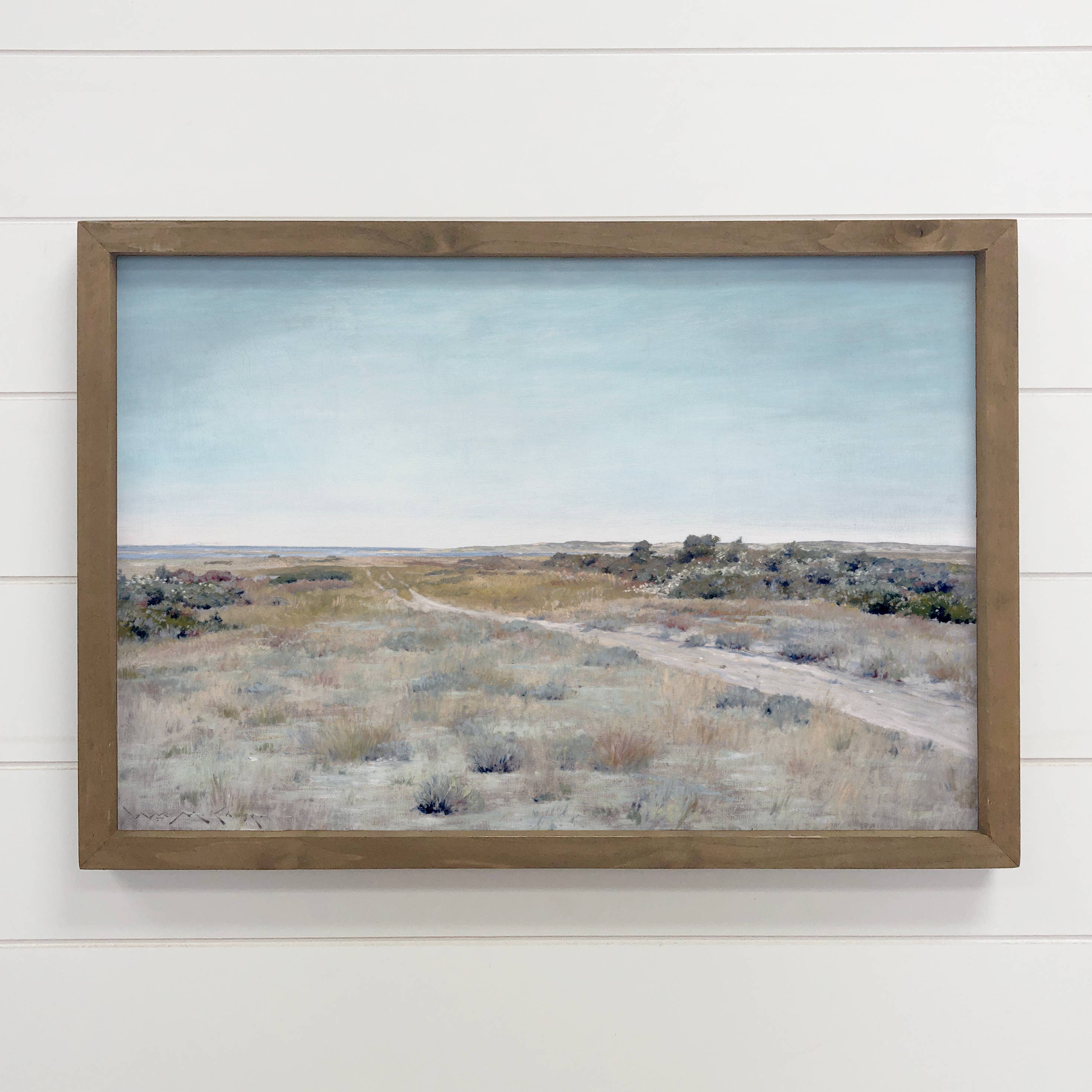 Trail to the Coast - Framed Nature Decor - Ranch House Art