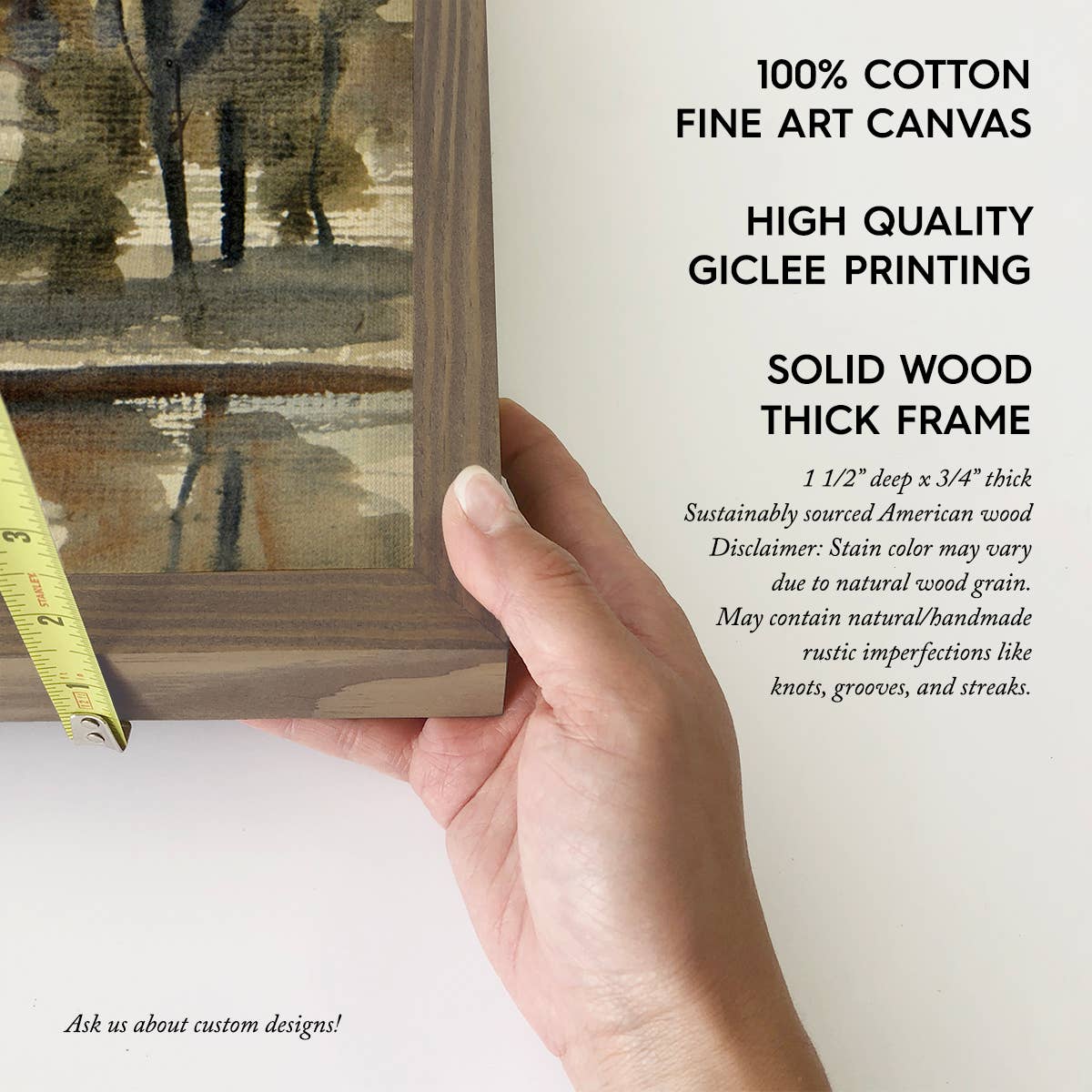 Cows at the Farm Village - Cow Canvas Art - Wood Framed Art