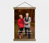 50th Anniversary Gift - Custom Framed Canvas of Couple's Photo