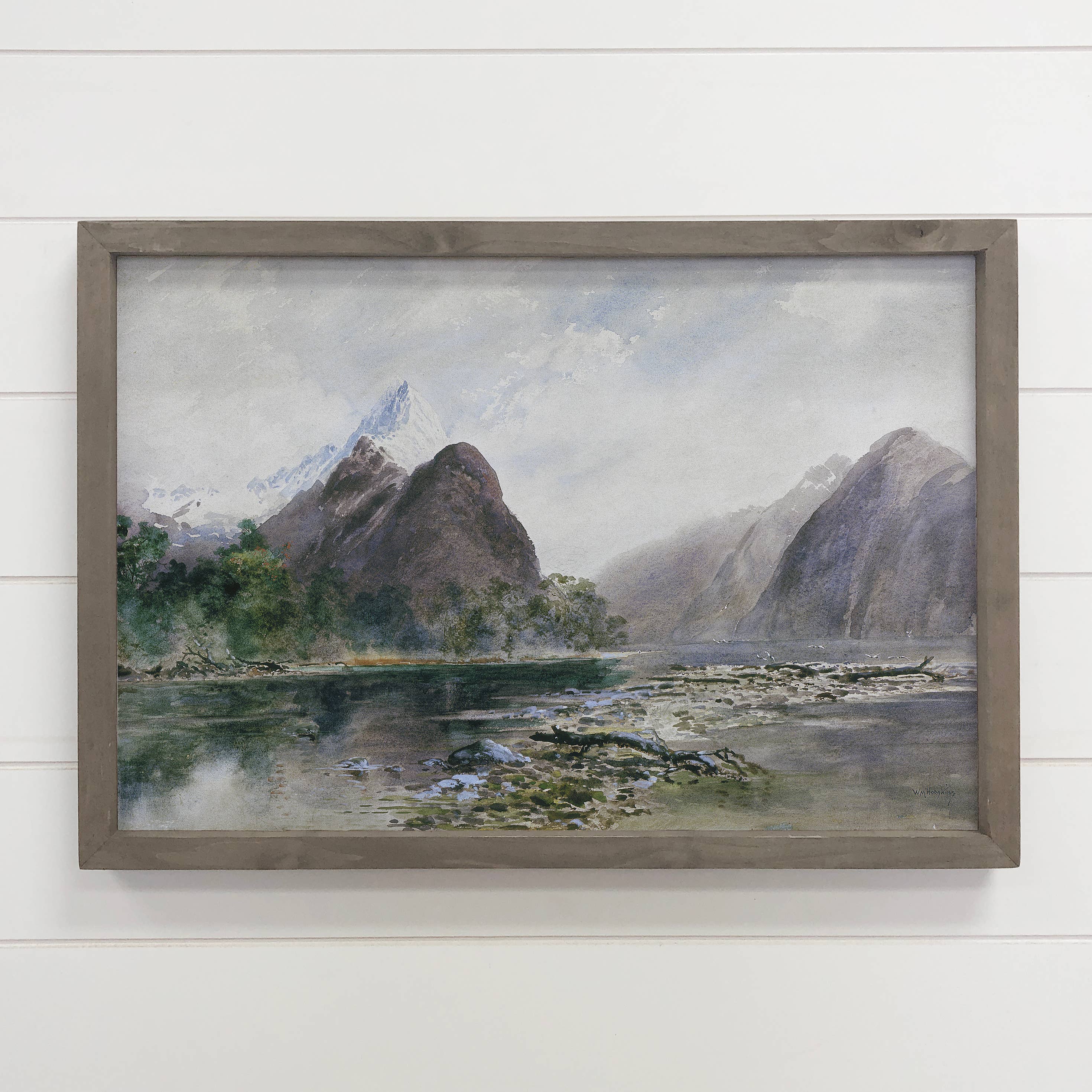Milford Sound New Zealand - Landscape Canvas Art - Farmed