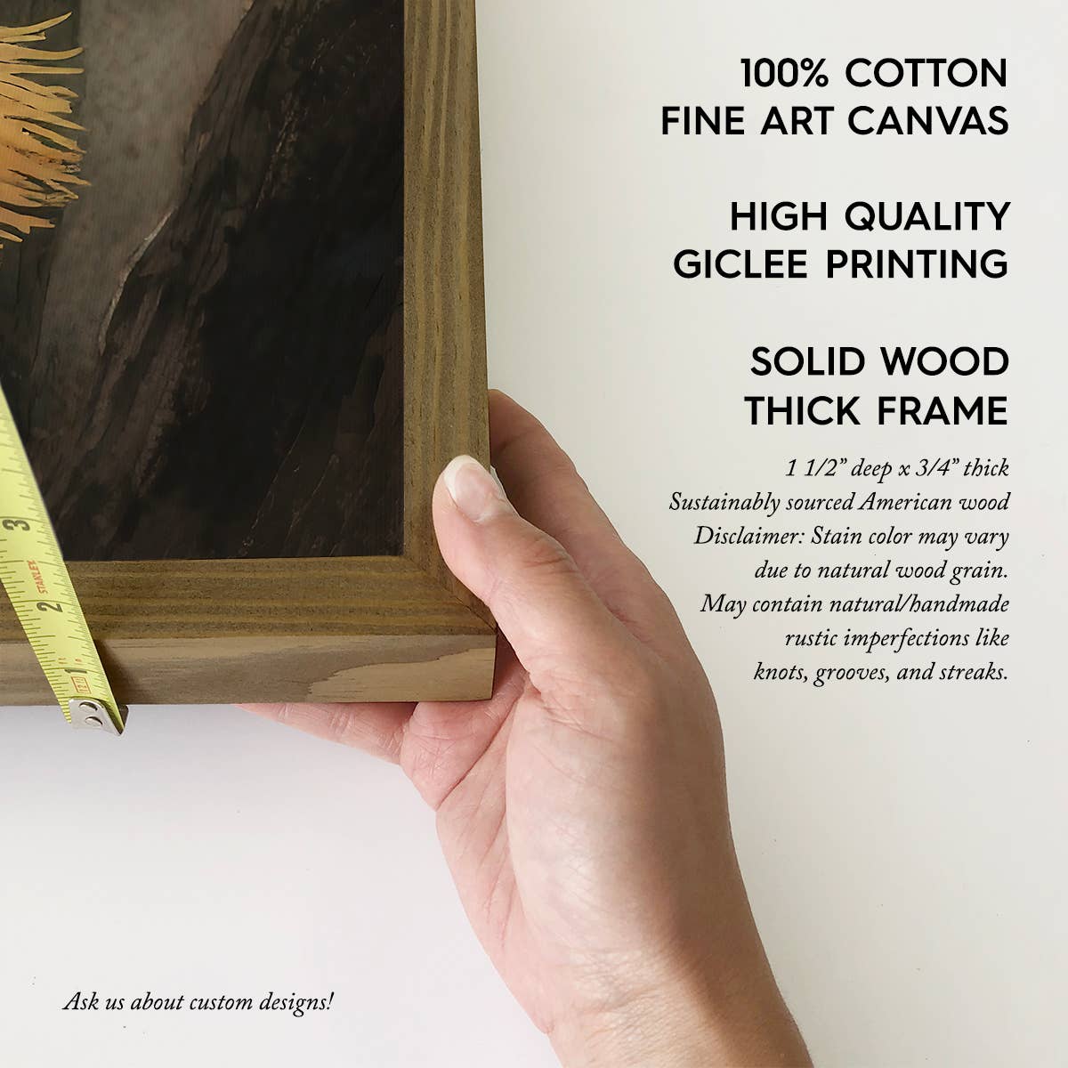 Ghost Witch in the Forest - Cute Halloween Canvas Art