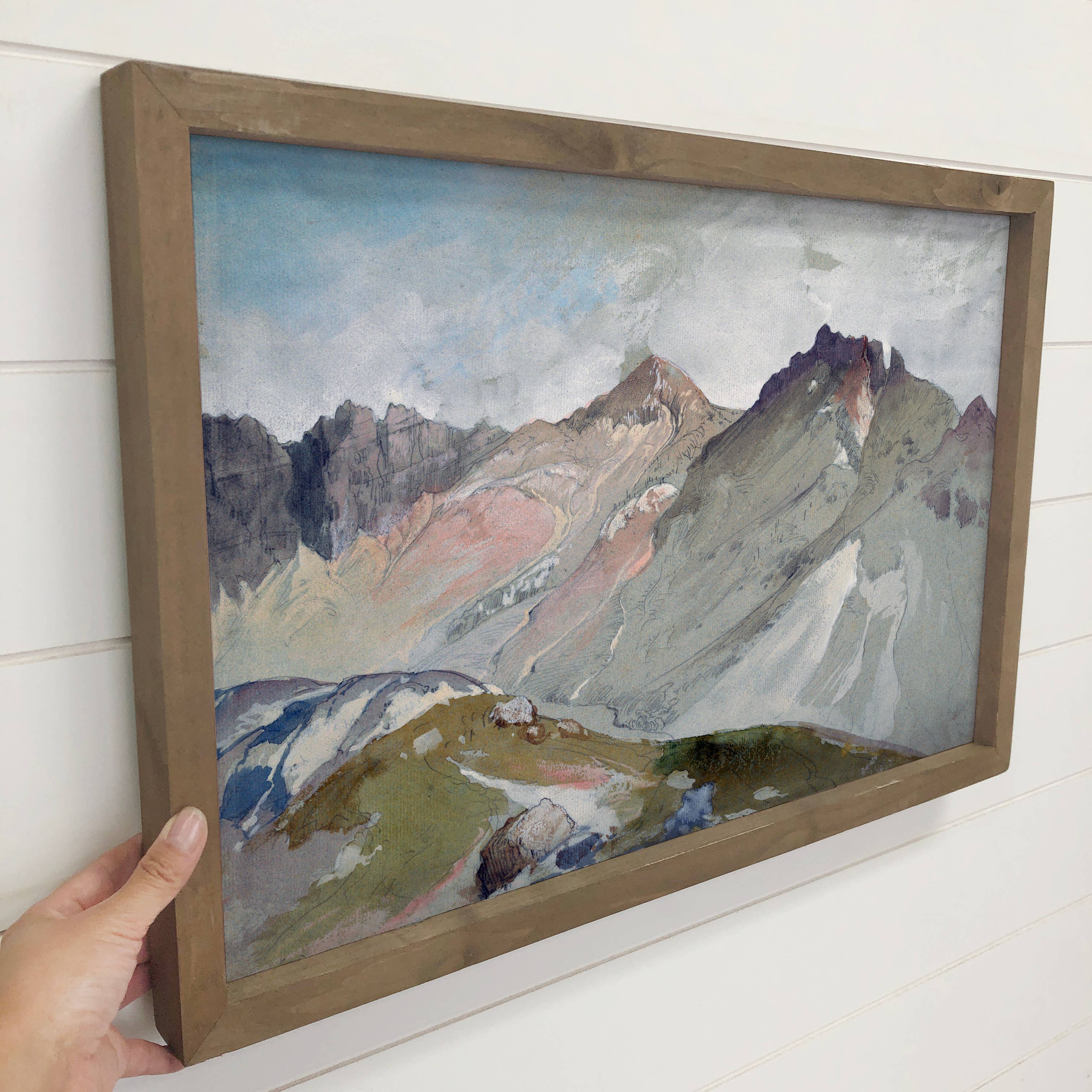 Little Cottonwood Canyon Utah - Framed Nature Decor