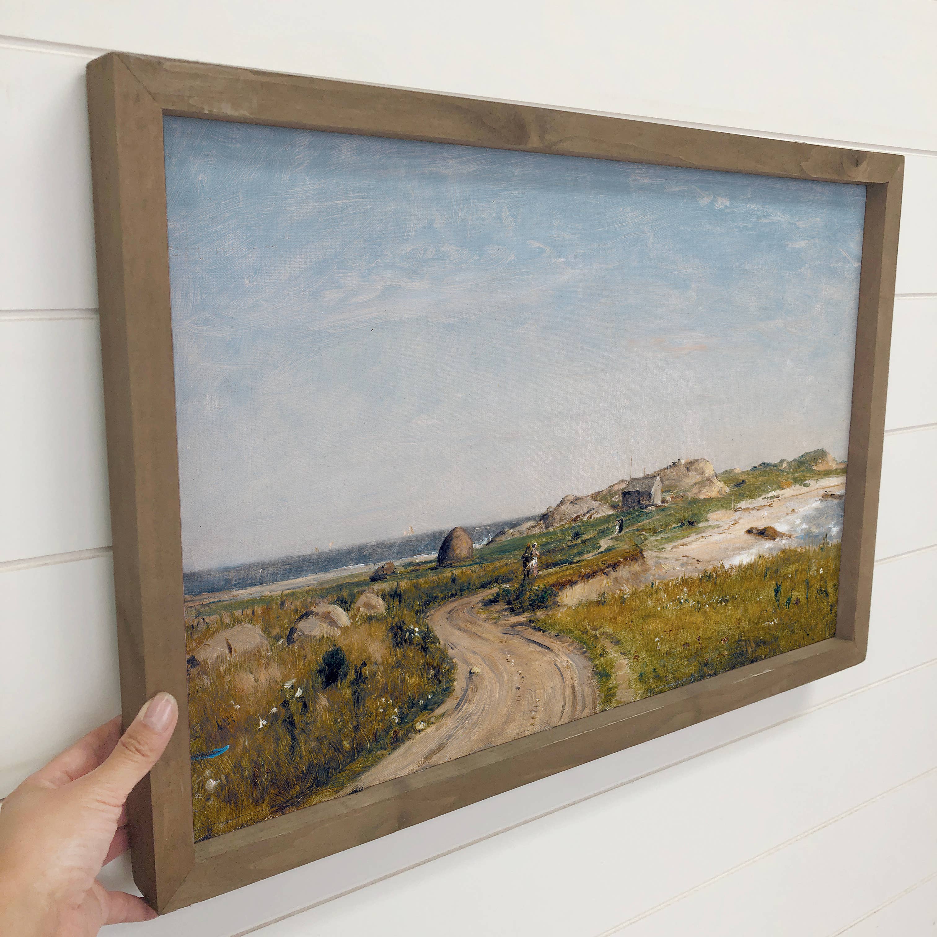 Sakonnet Point Rhode Island - Landscape Canvas Art - Framed