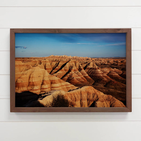 Badlands National Park - Framed Nature Photography - Desert