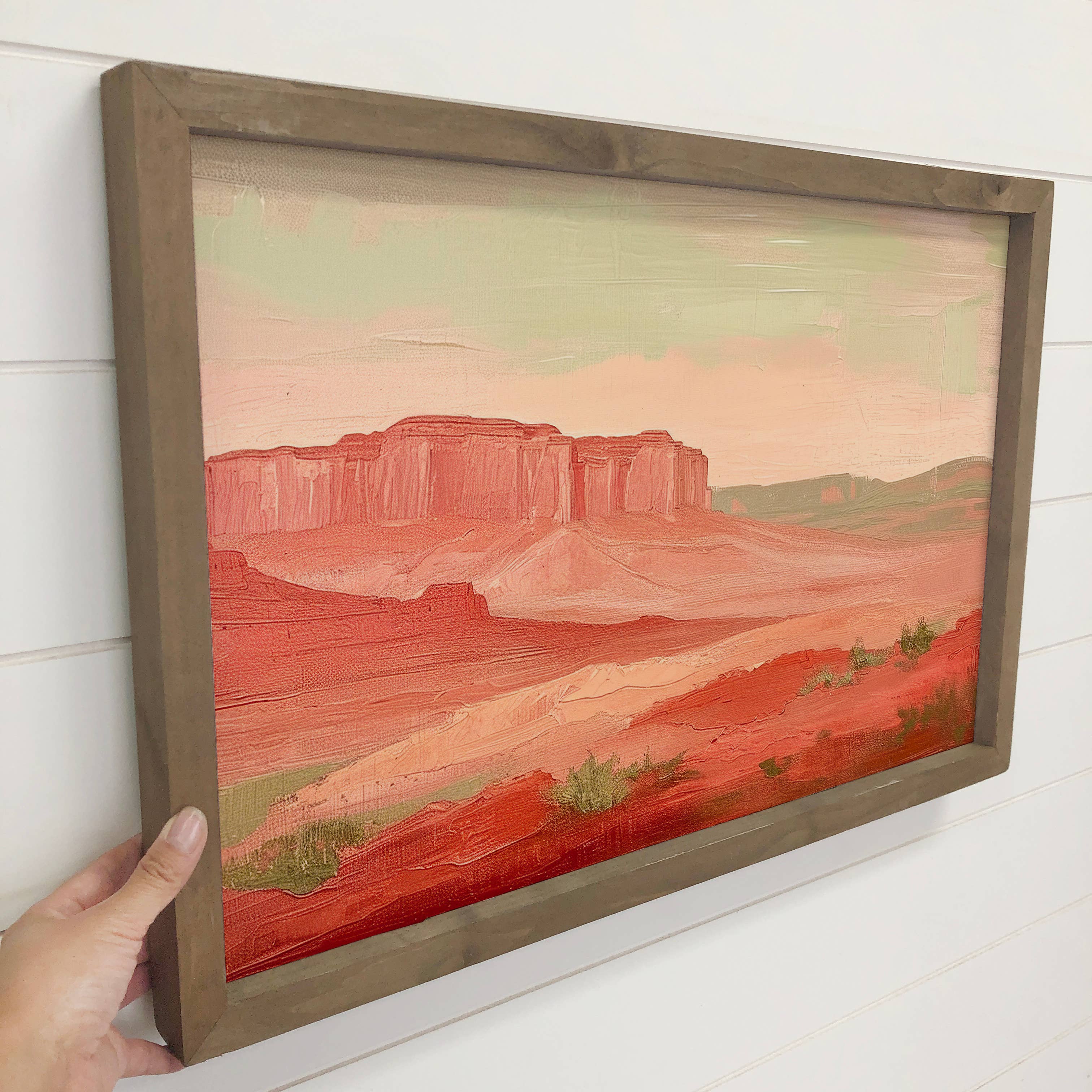 St. George Southern Utah - Red Rock Landscape Canvas Artwork