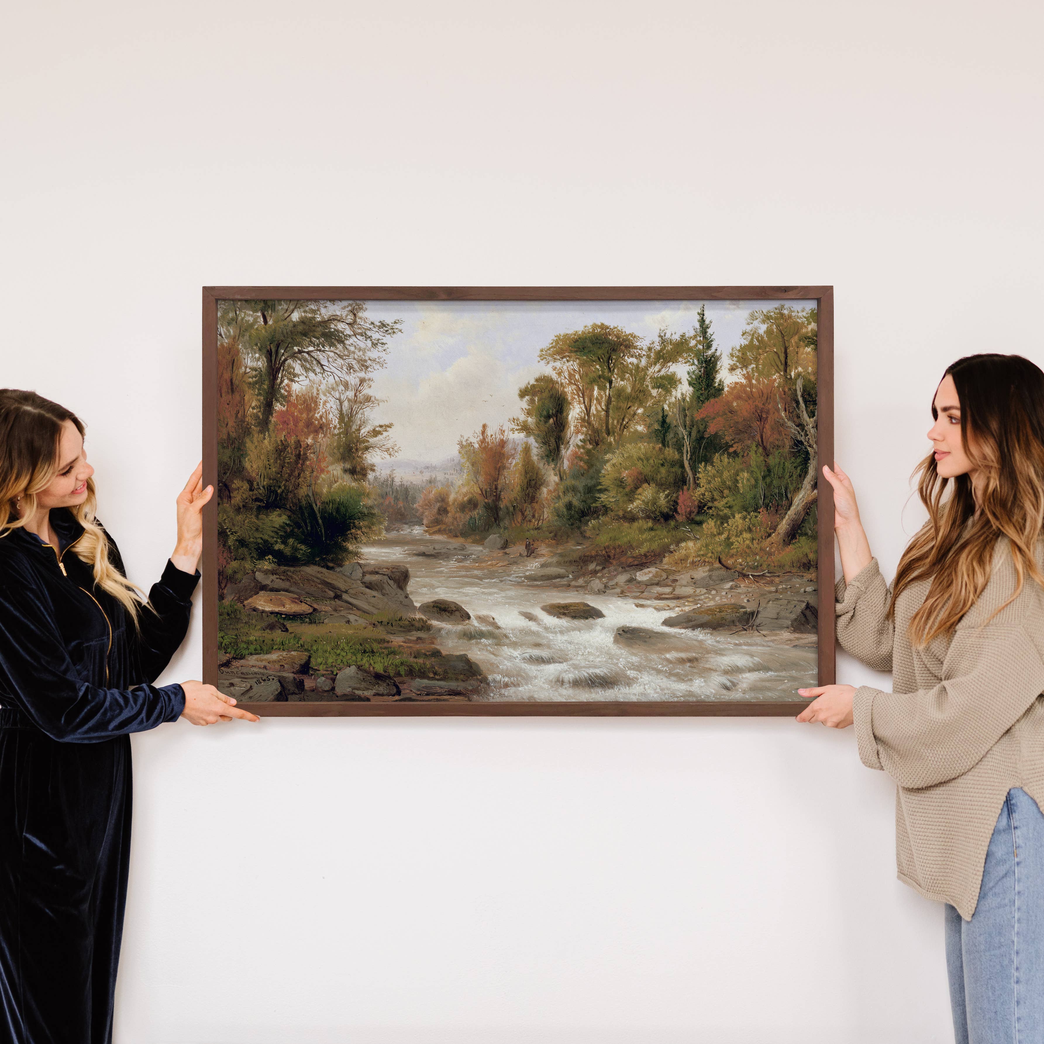 East Canada Landscape - Nature Landscape Canvas Art - Framed