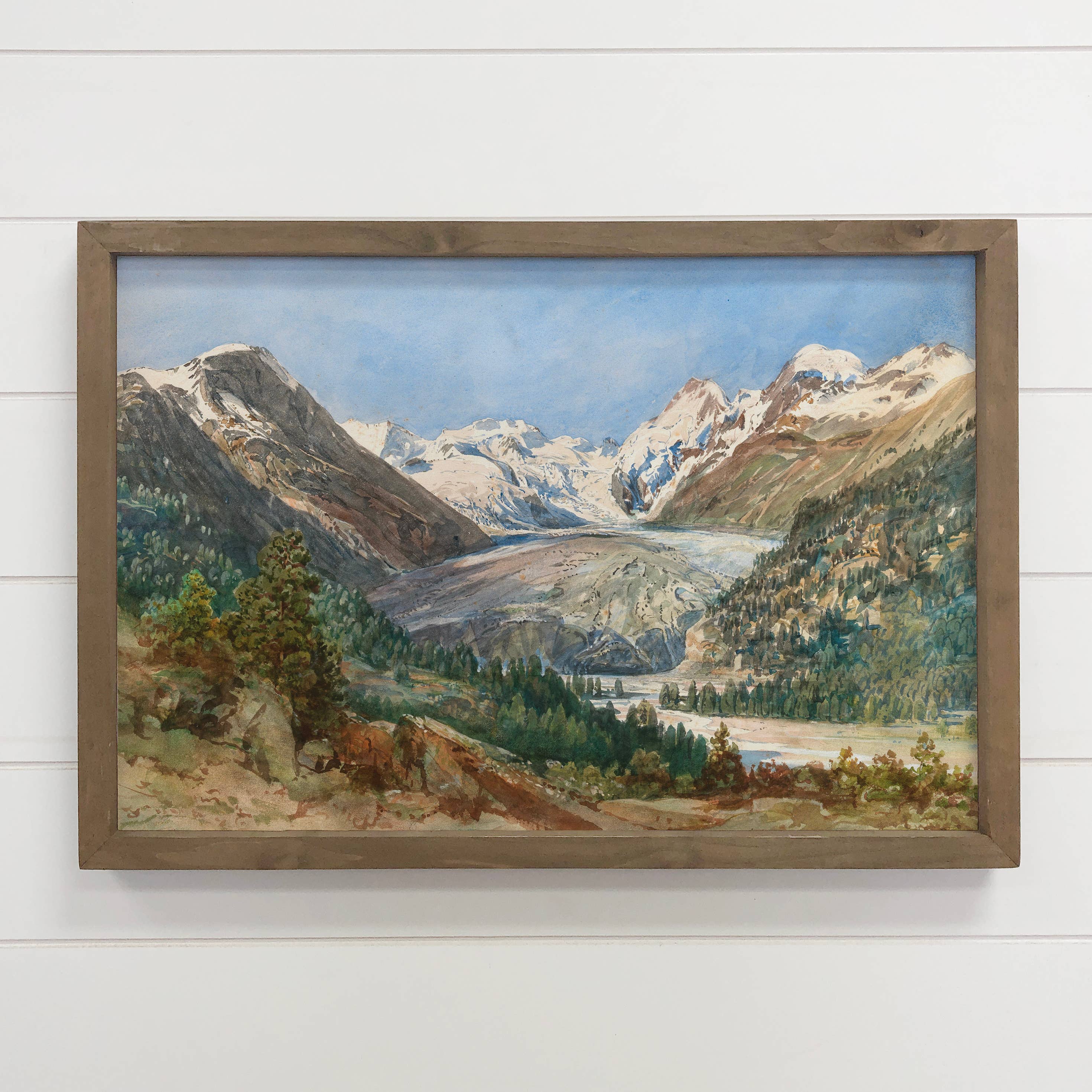 Eastern Switzerland Mountains - Mountain Landscape Wall Art