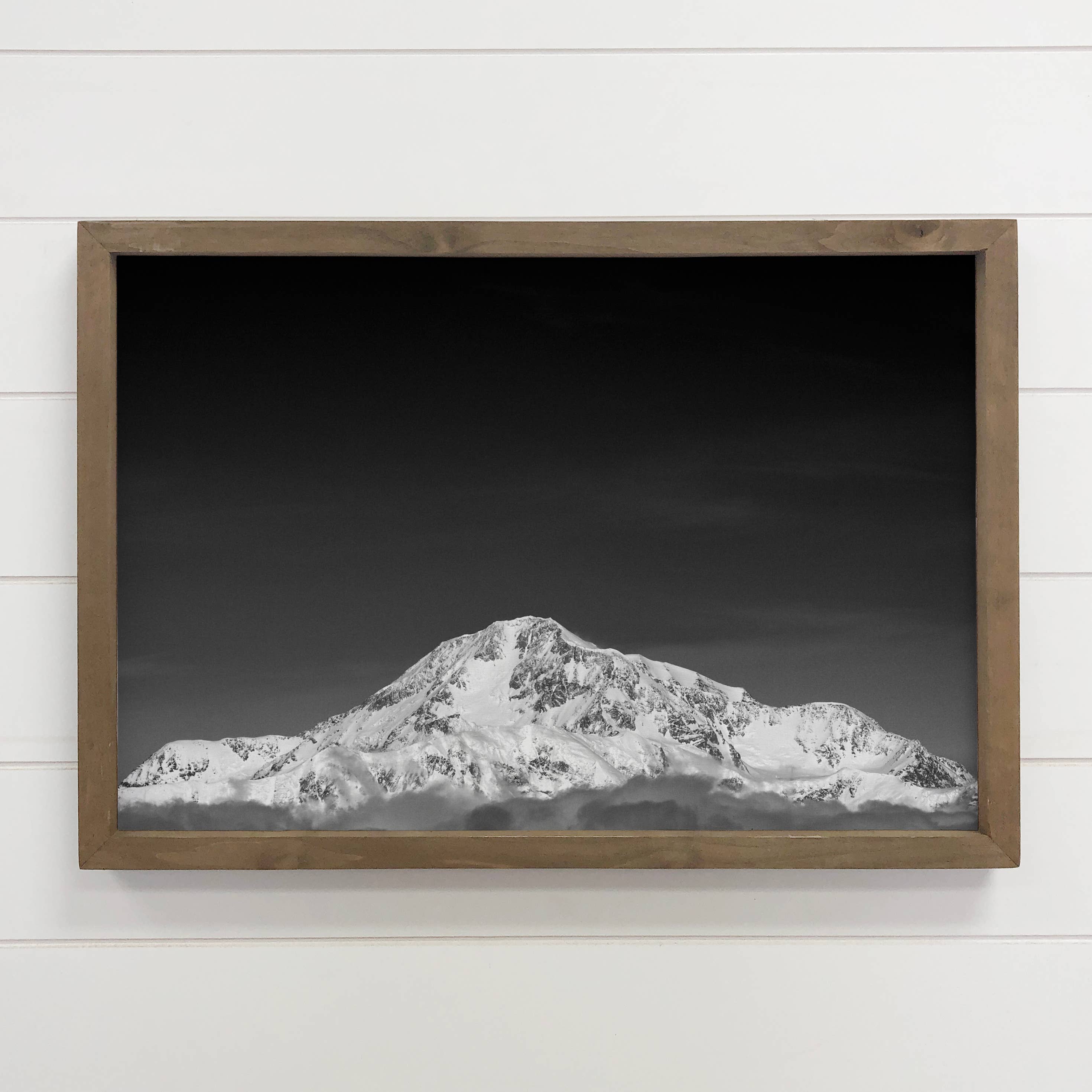 Mount McKinley Alaska - Framed Nature Photograph - Cabin Art