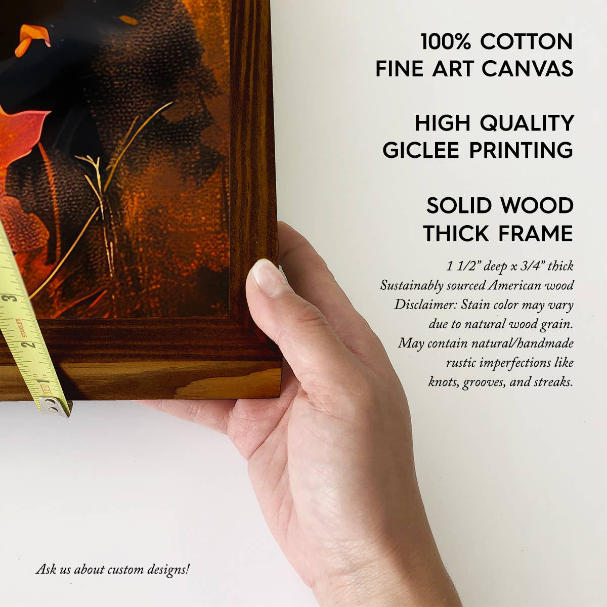 Black Lab in Fall Leaves - Dog in Fall Leaves Canvas Art