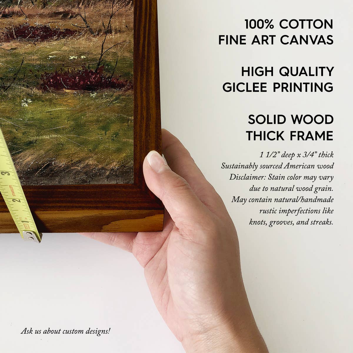 Black Grouse in the Wild - Bird Canvas Art - Wood Framed Art