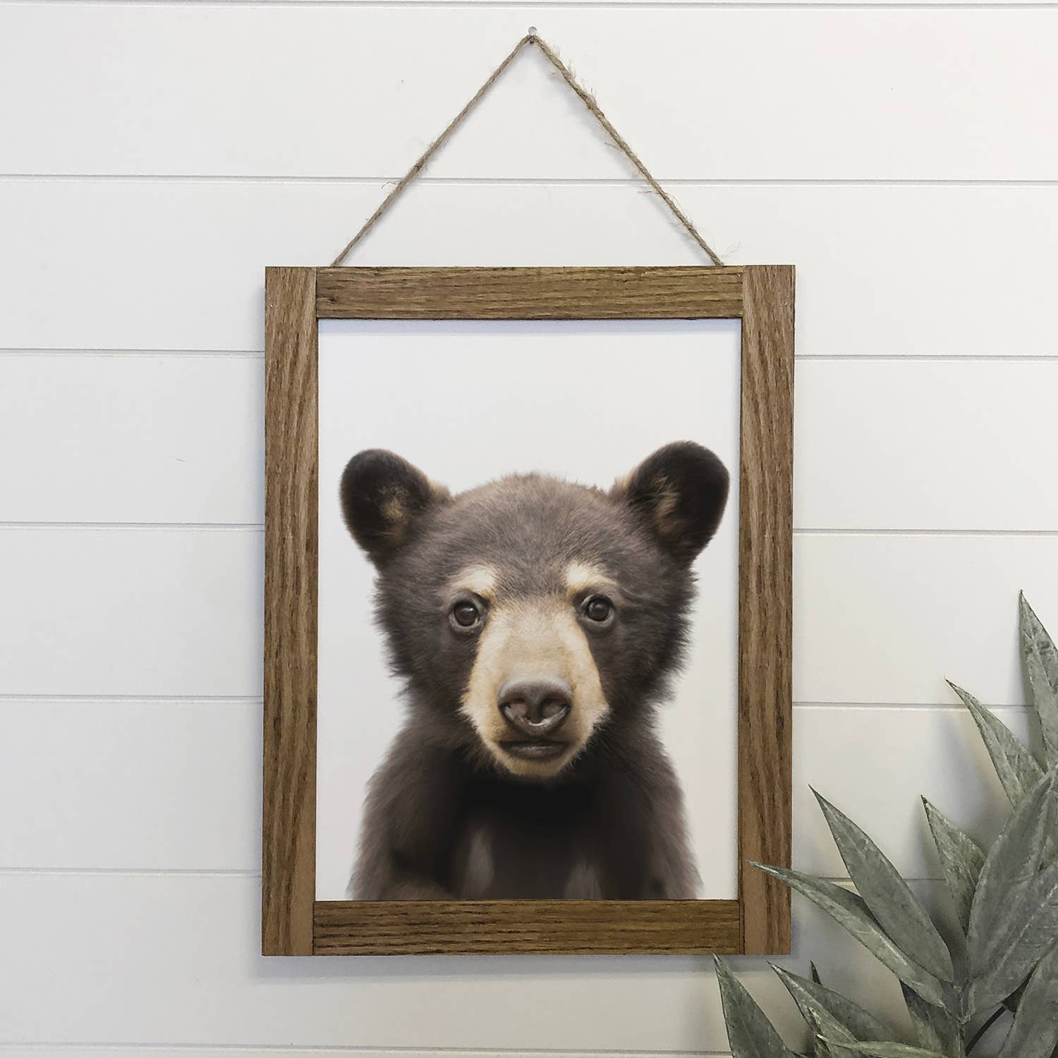 Baby Bear Wood Sign Cute Animal Nursery Wall Art