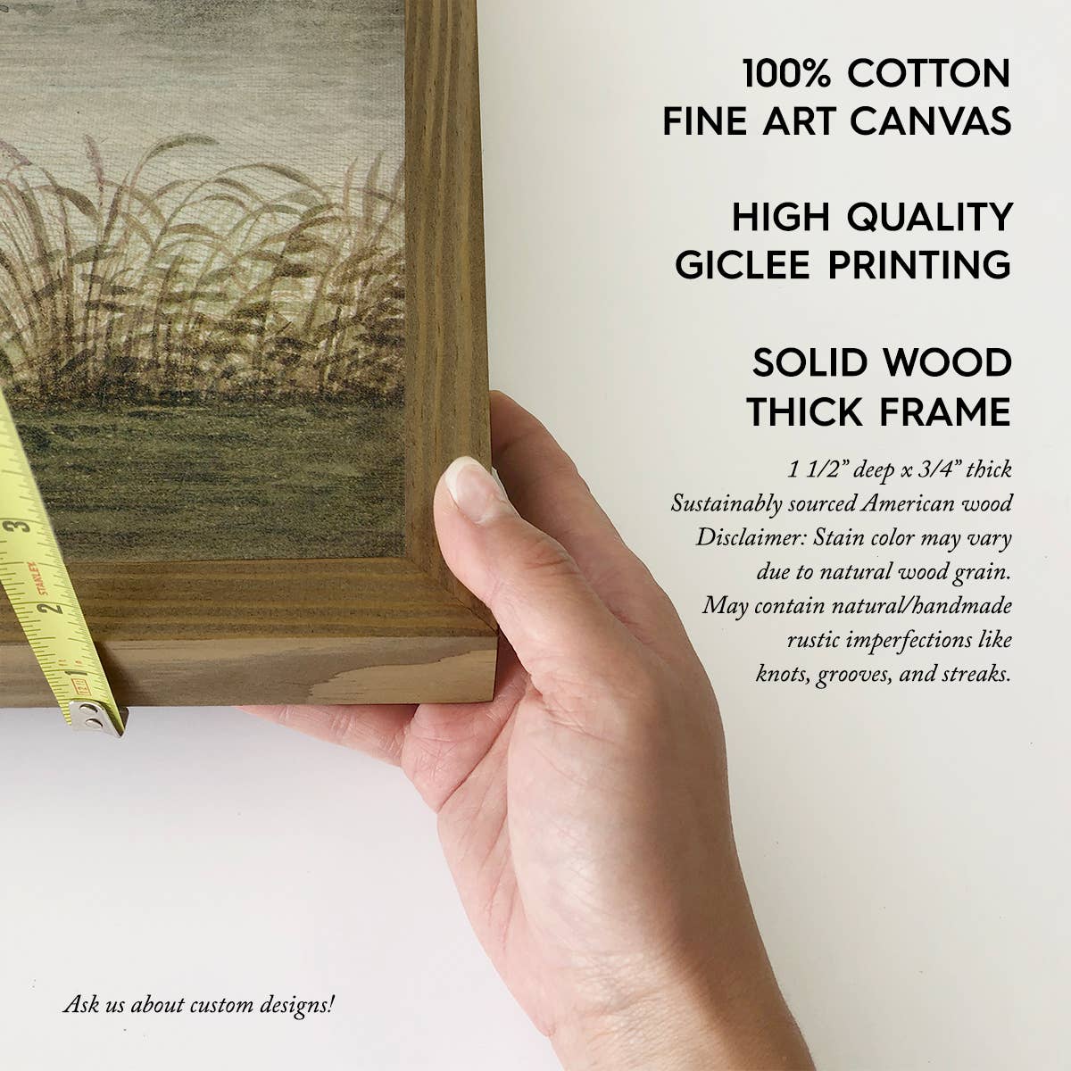 Riverside Famers with Cows - Farmhouse Canvas Art - Framed