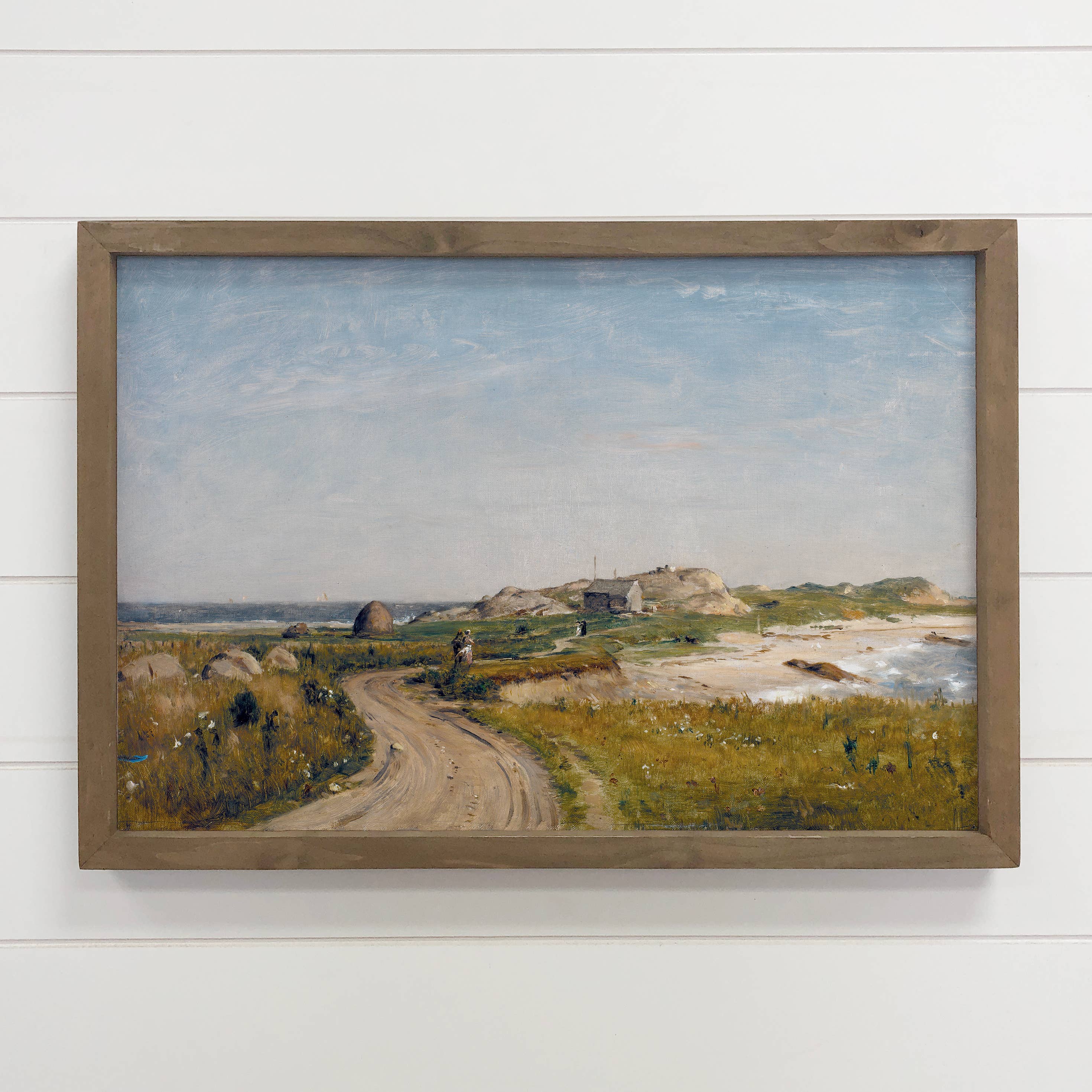 Sakonnet Point Rhode Island - Landscape Canvas Art - Framed