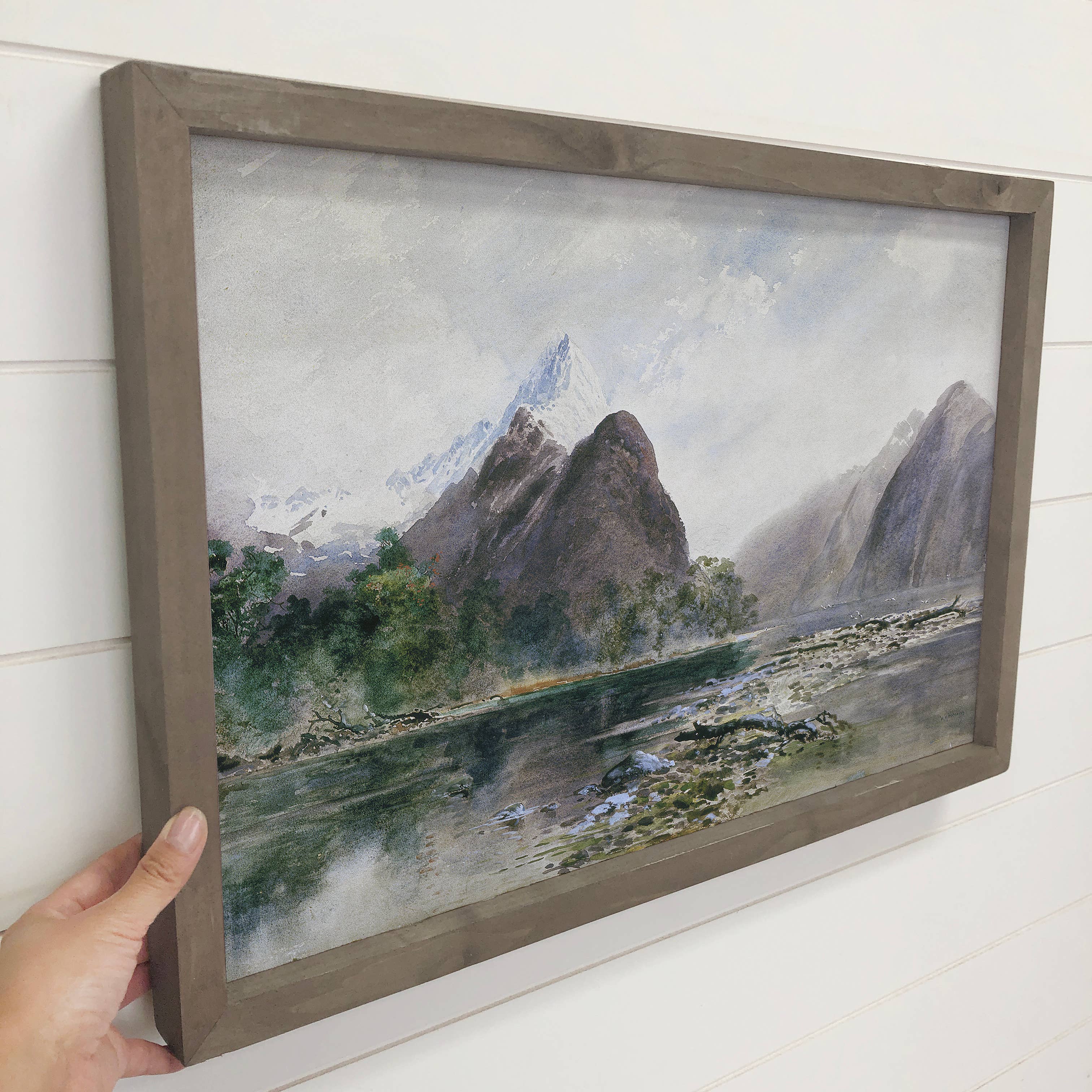 Milford Sound New Zealand - Landscape Canvas Art - Farmed