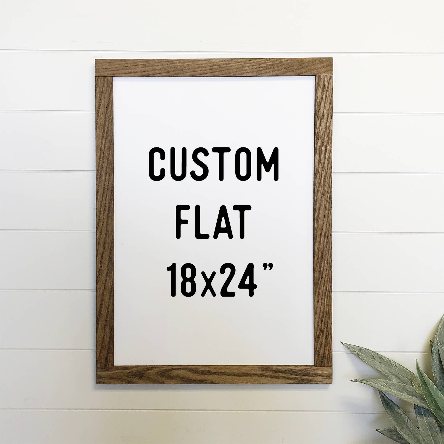 Custom Flat Signs