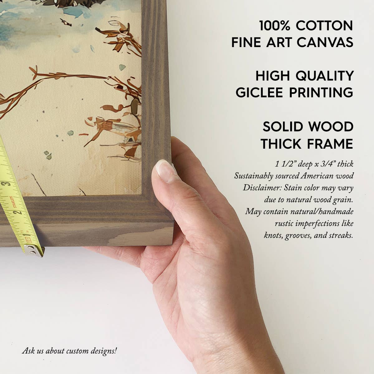 Penguins Bundled Up - Cute Winter Animal Canvas Art - Framed