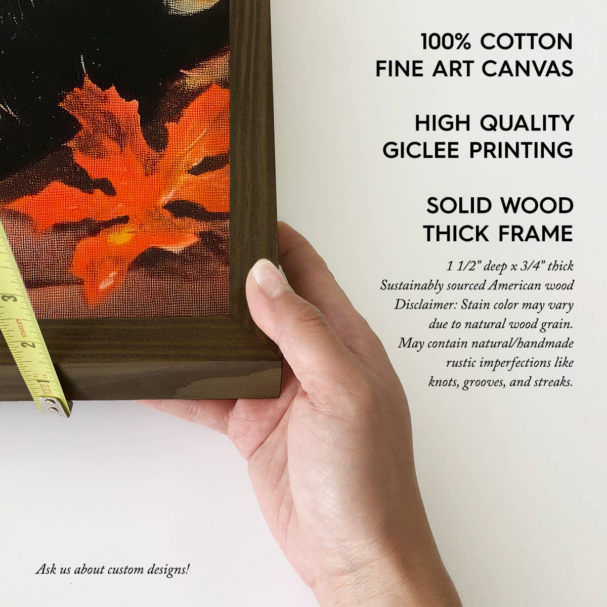 Three Black Kittens Halloween - Halloween Cat Canvas Art