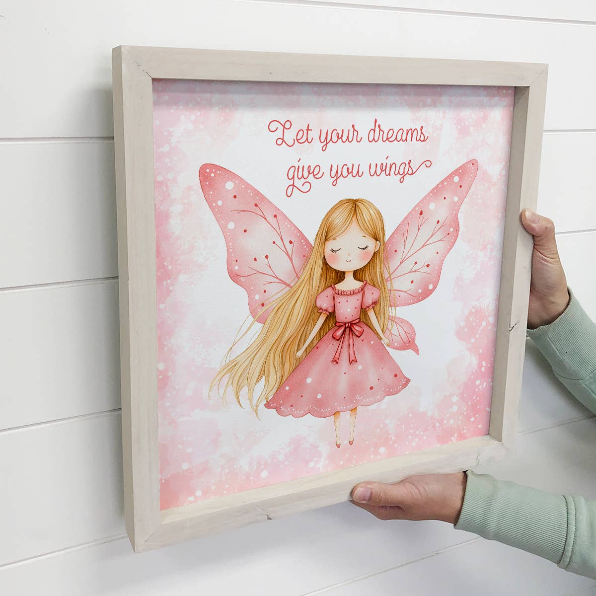 Fairy Let Your Dreams Give You Wings - Fairy Canvas Art