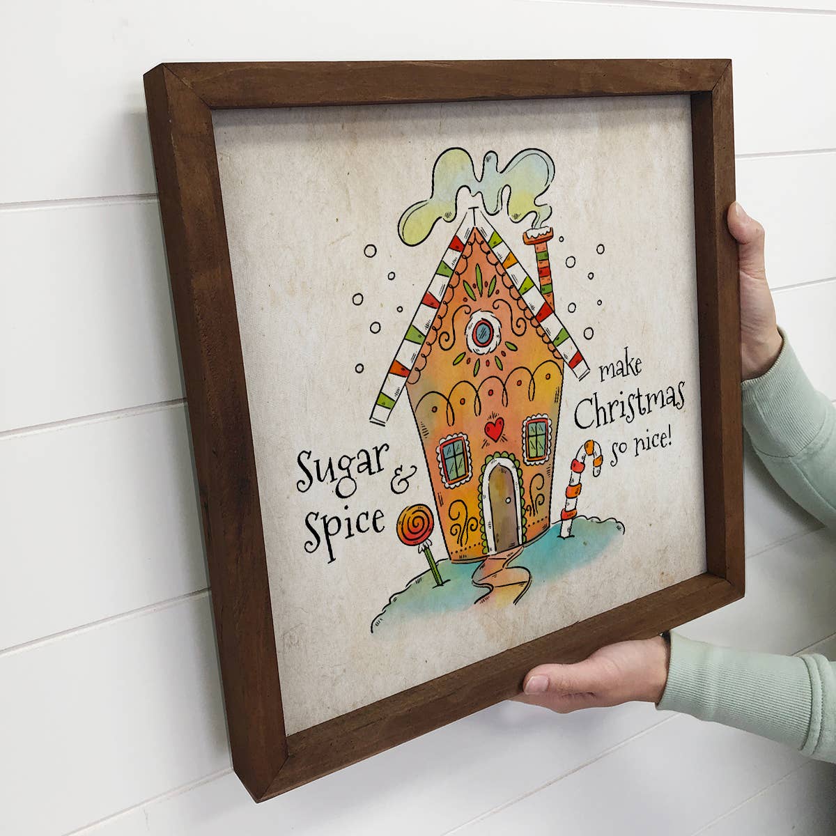 Sugar & Spice Gingerbread House Small Christmas Decor