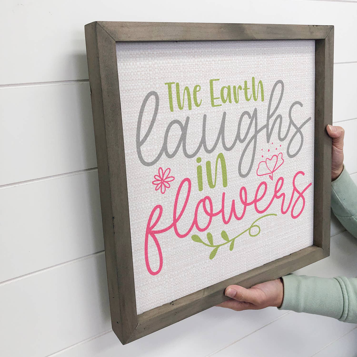 The Earth Laughs in Flowers - Spring Time Canvas Art