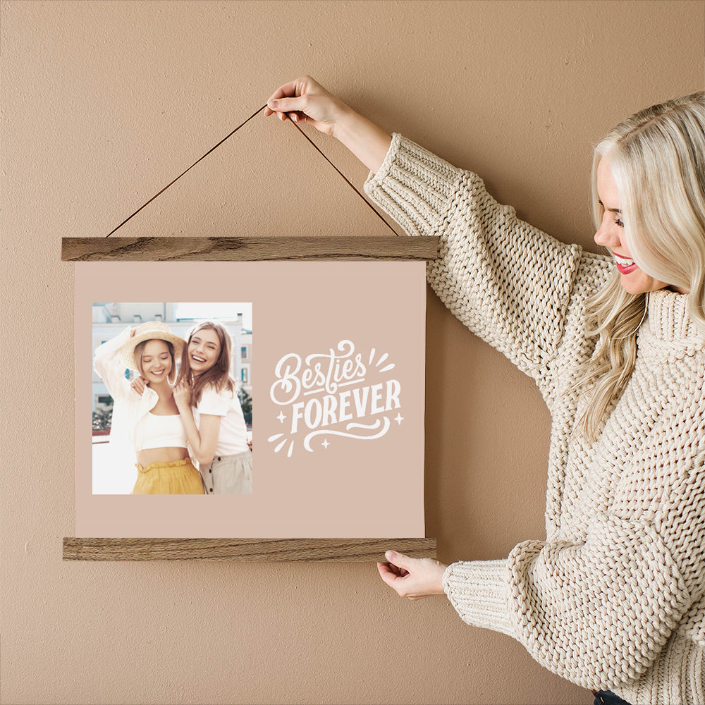 Besties Forever - Custom Canvas Photo Gift