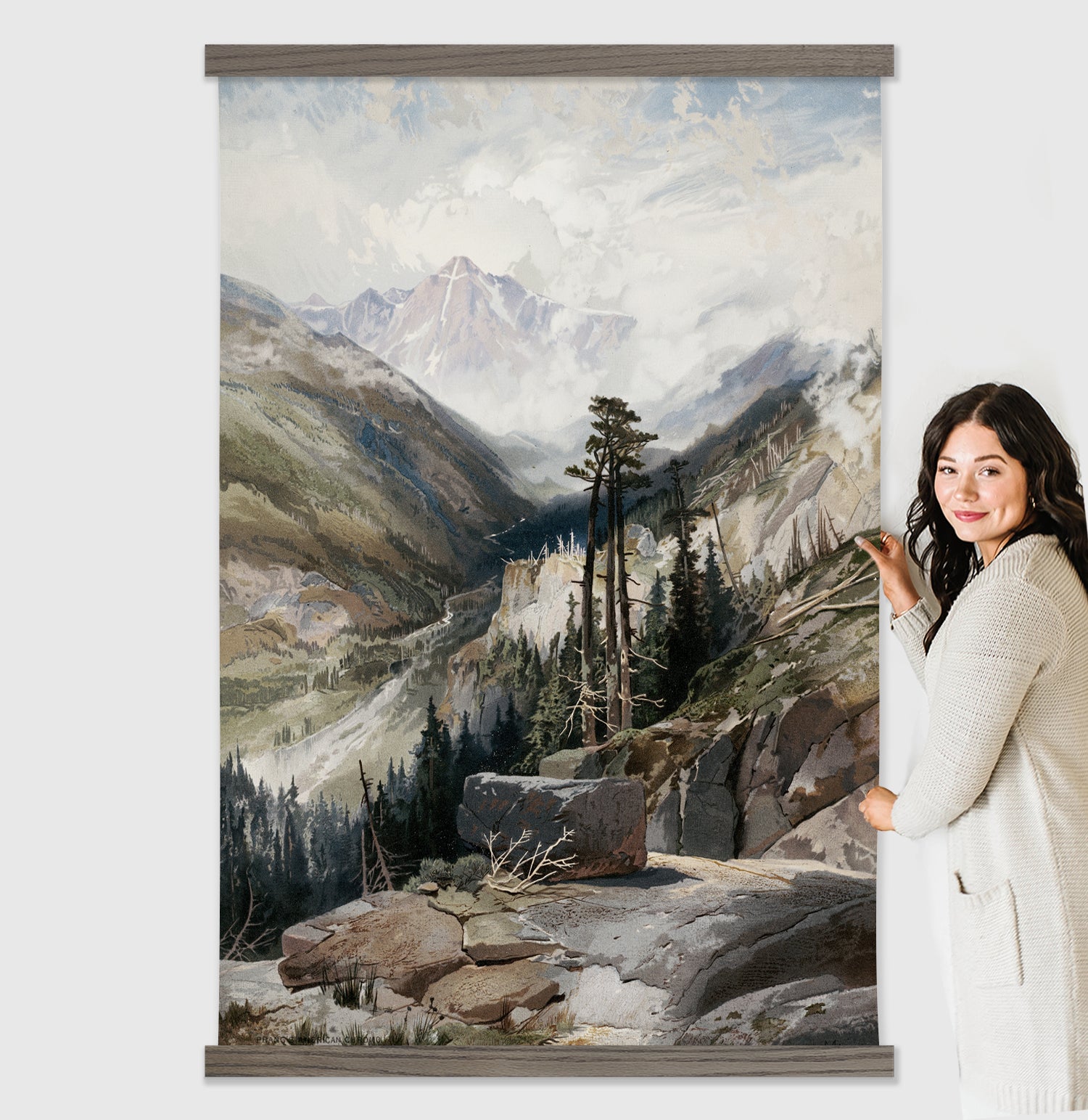 Colorado Mountainscape Hanging Tapestry