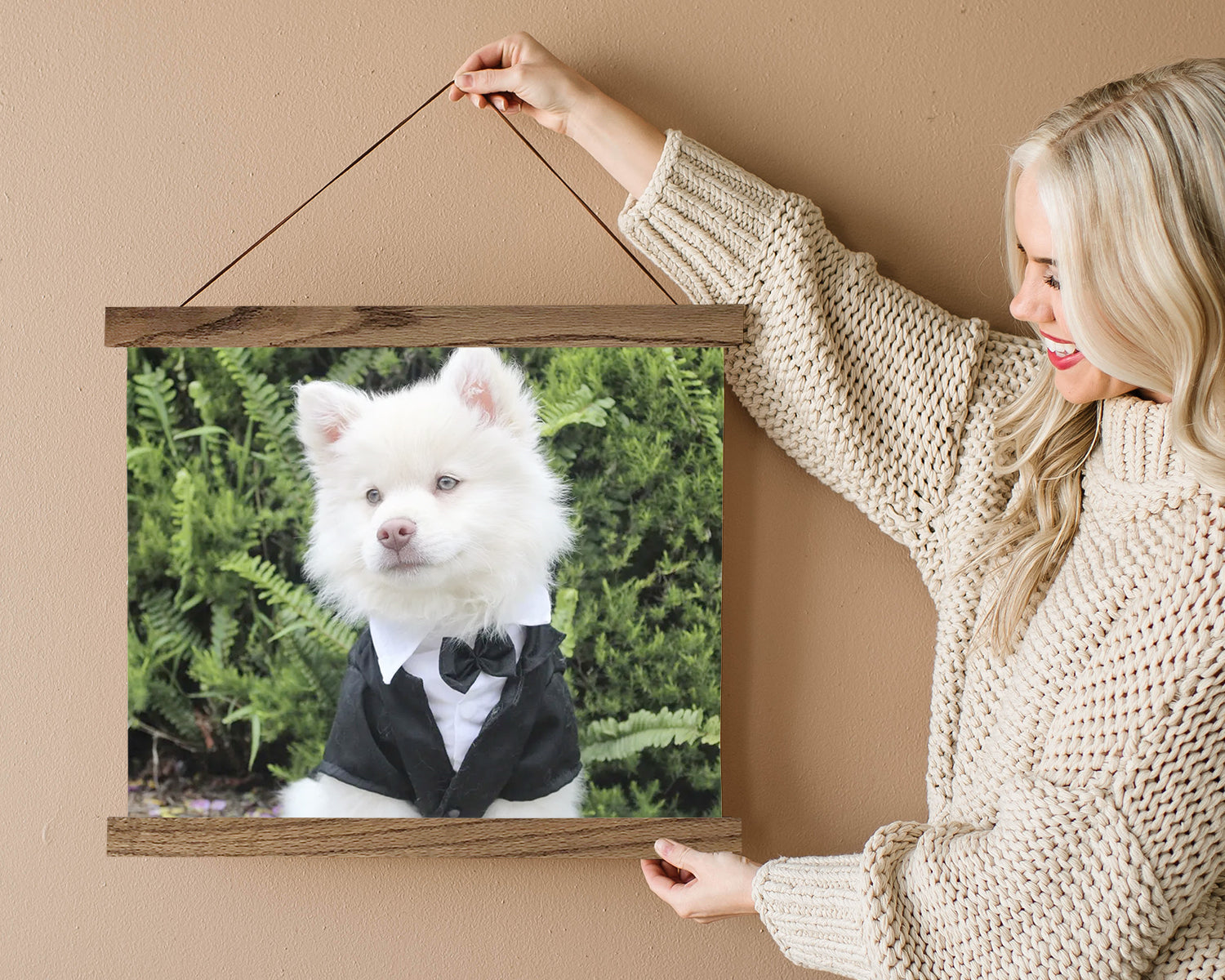 Print Your Dog's Picture on Canvas