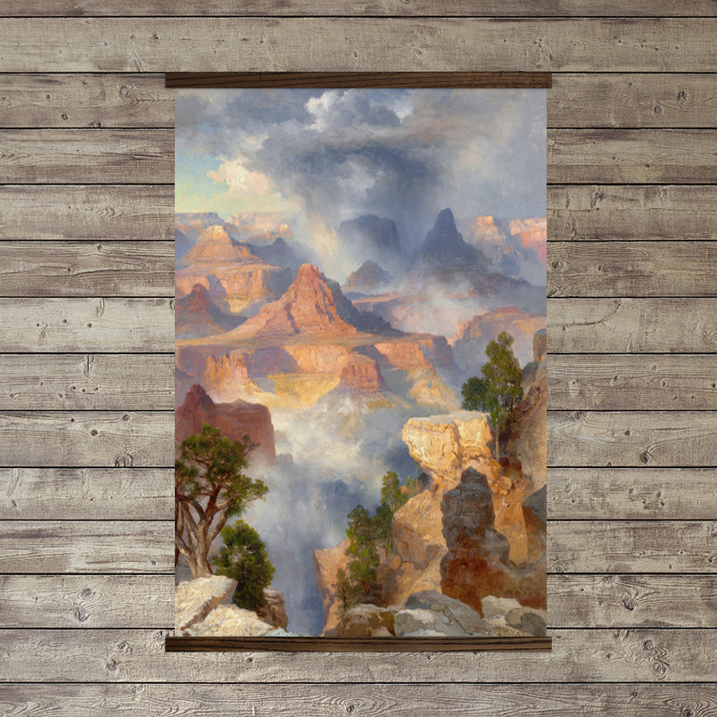 Tapestry Nature Art - Grand Canyon Thomas Moran - Large Nature Canvas Art