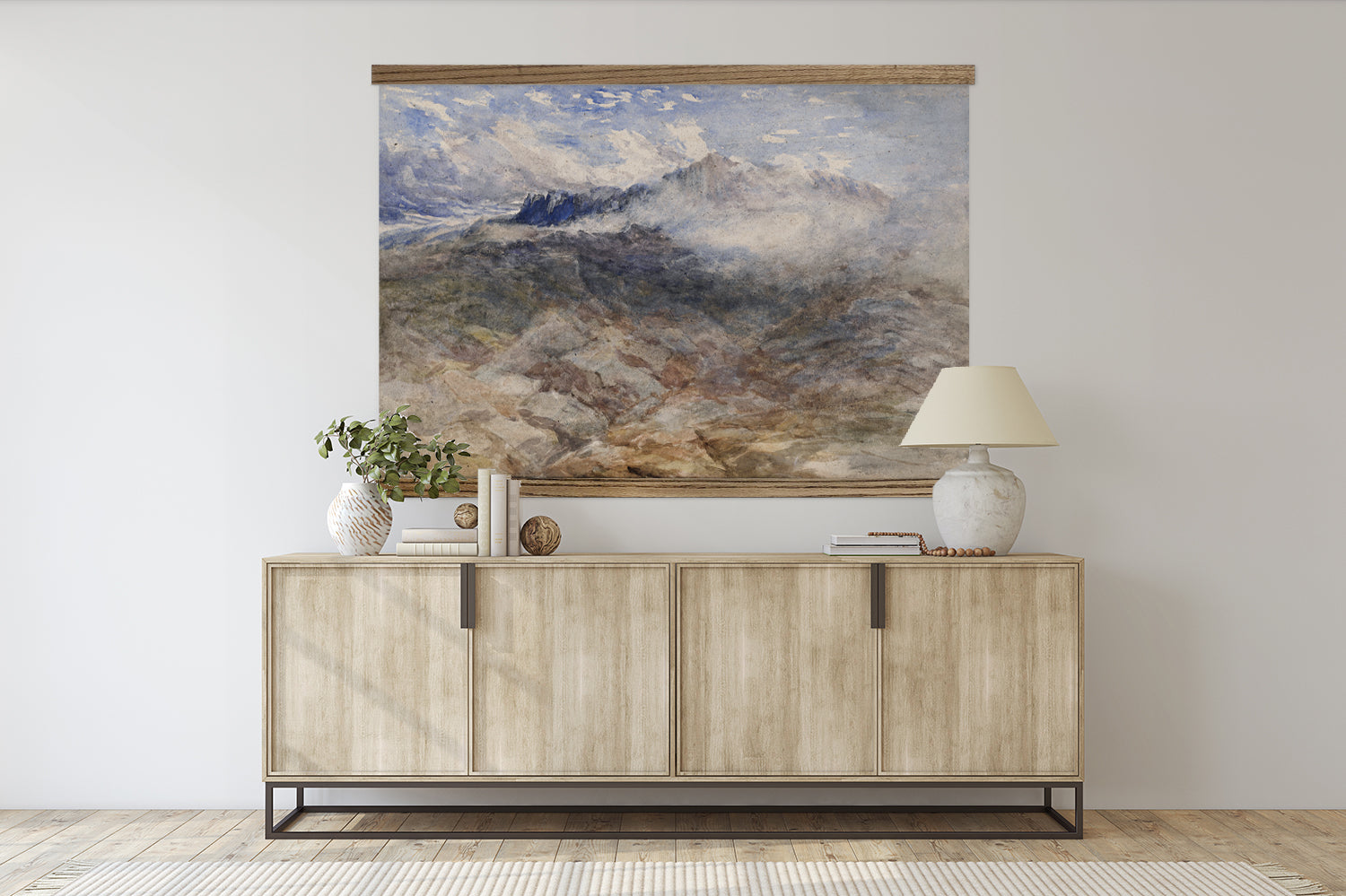 Extra Large Nature Canvas Art - Front Entry Canvas Wall Art - Mountain Dream Wall Art