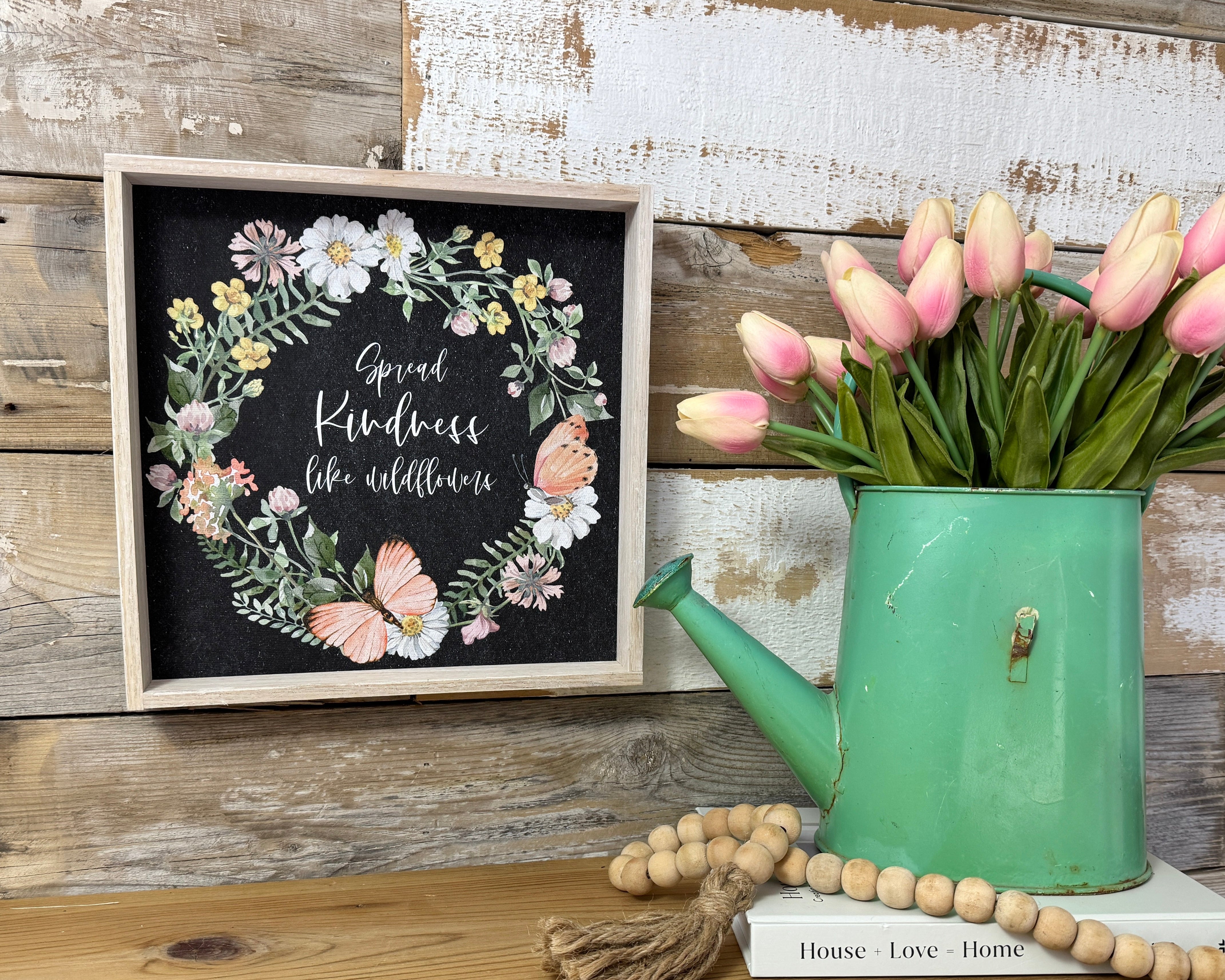 Spring Wholesale Wood Signs Decor