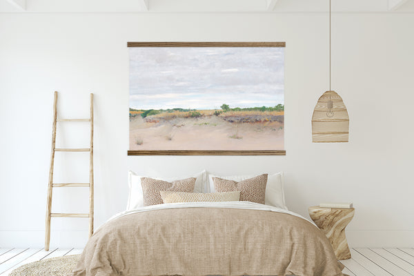 Wall Decor For Bedroom - Wind Swept Sands - Beach House Wall Art - Framed Nature Art